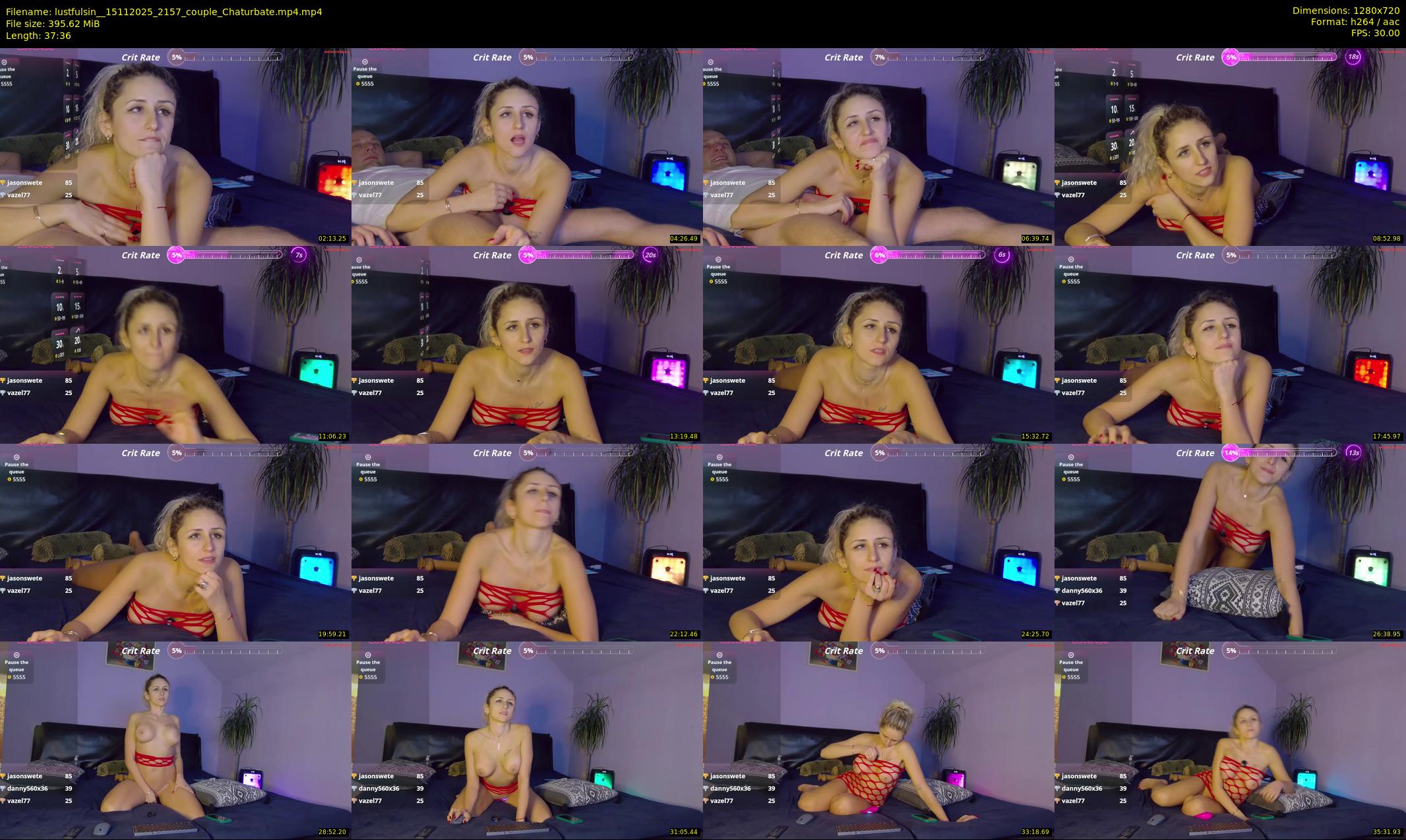 lustfulsin_ — 38 minute Chaturbate couple cam show recording, 720p, Nov 15, 2025