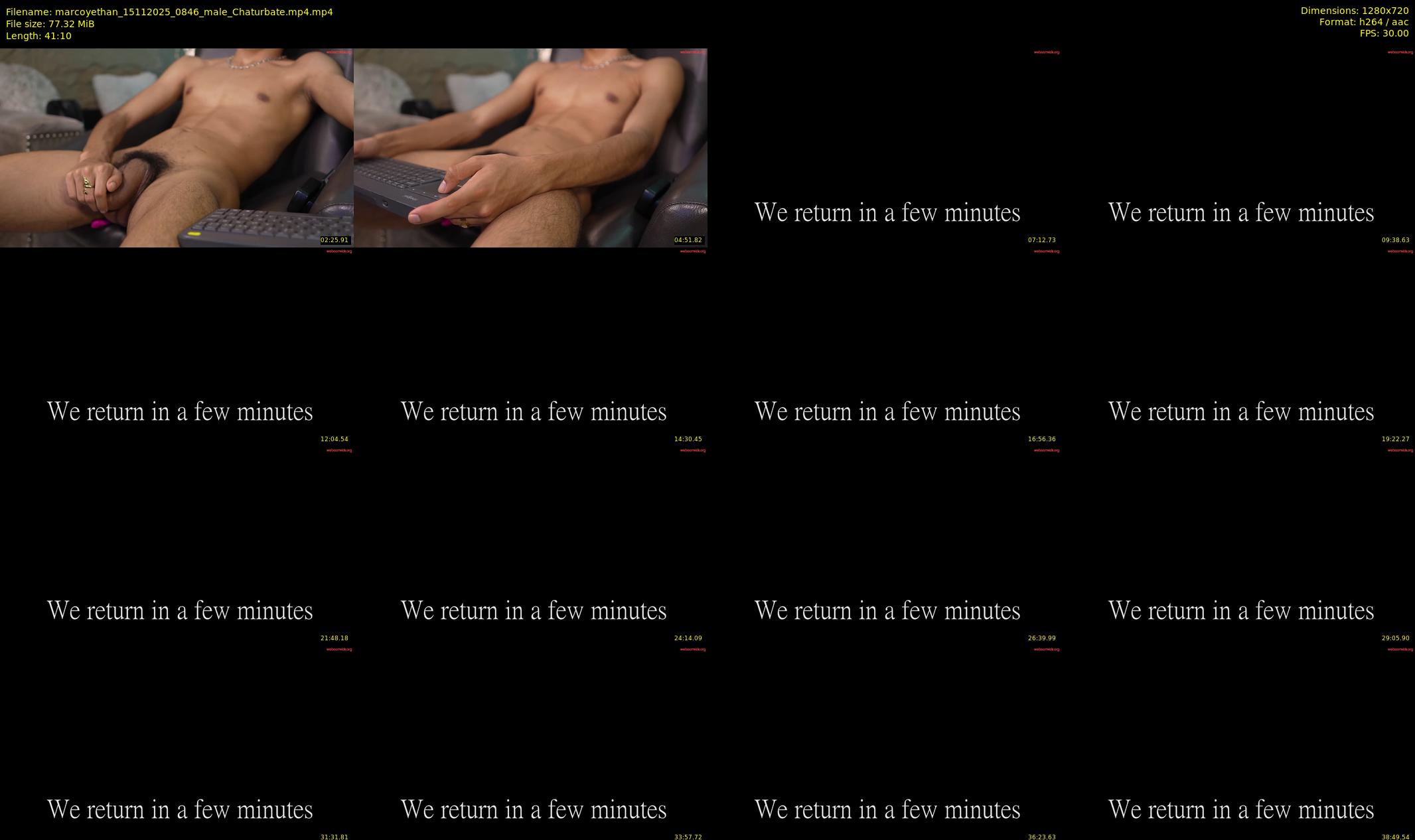marcoyethan — 42 minute Chaturbate male cam show recording, 720p, Nov 15, 2025