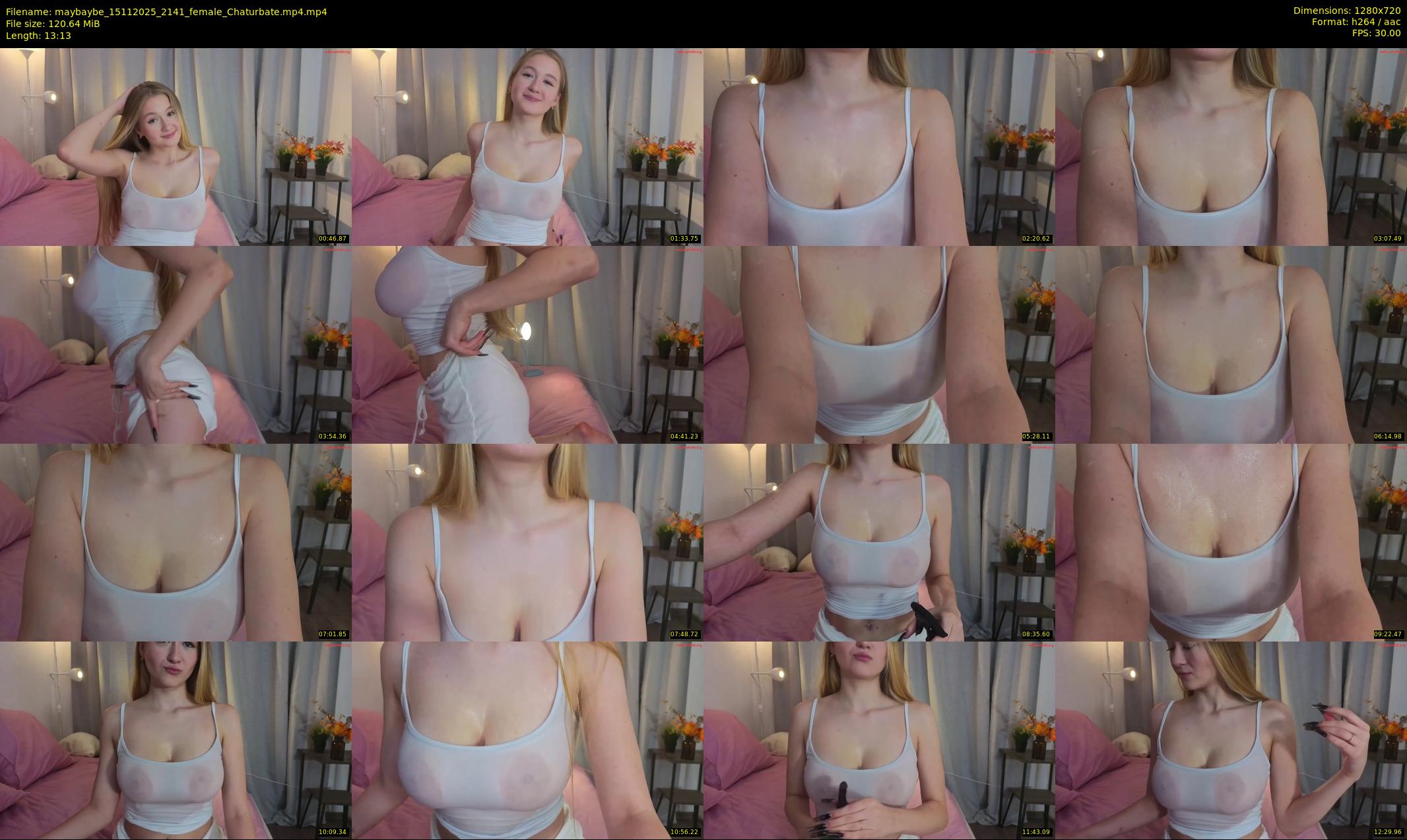 maybaybe — 14 minute Chaturbate female cam show recording, 720p, Nov 15, 2025