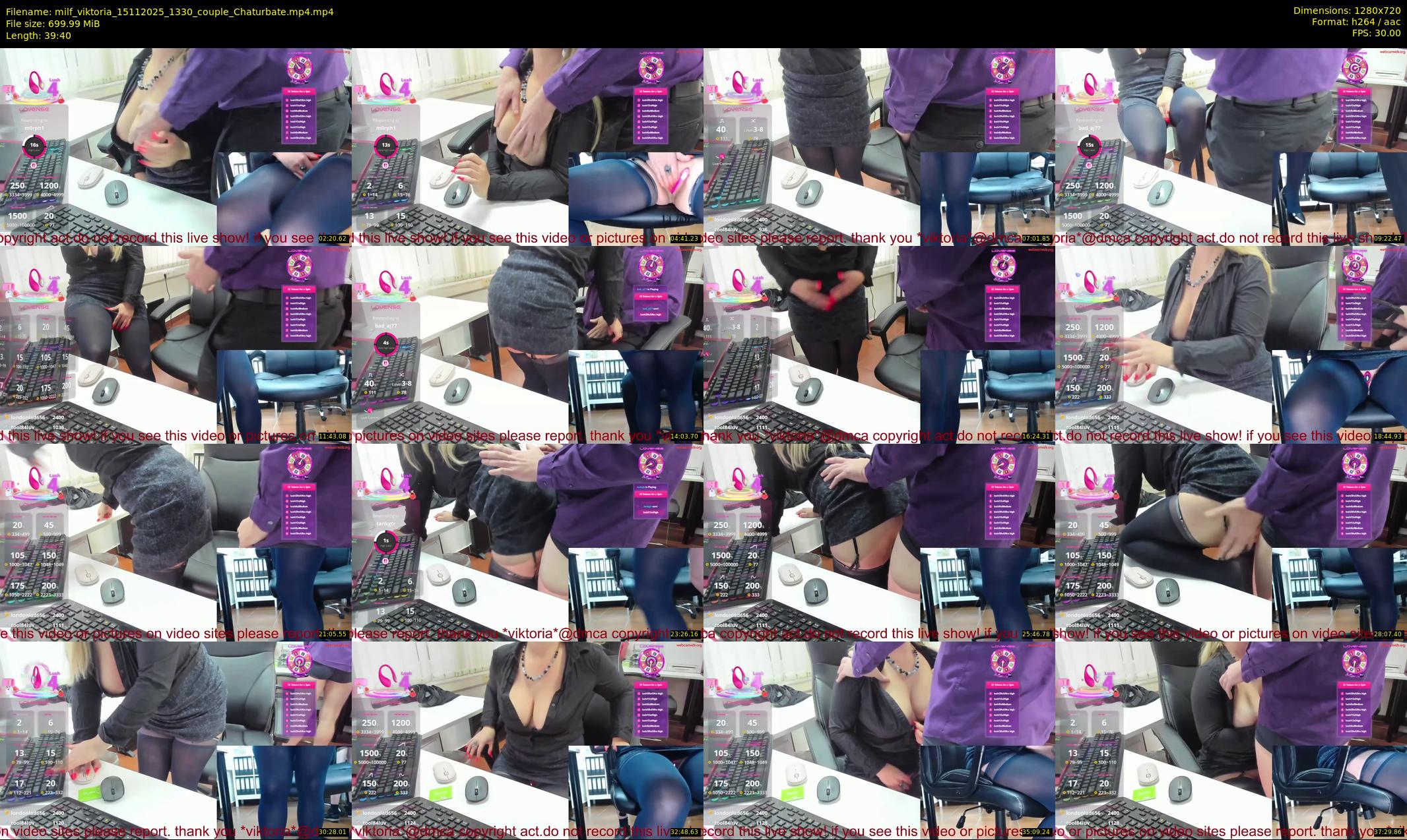 milf_viktoria — 40 minute Chaturbate female cam show recording, 720p, Nov 15, 2025