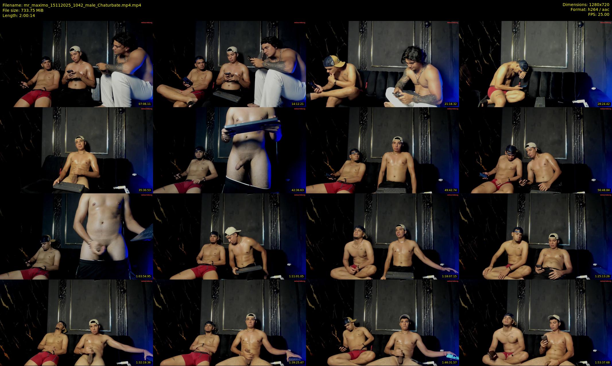 mr_maximo — 121 minute Chaturbate male cam show recording, 720p, Nov 15, 2025