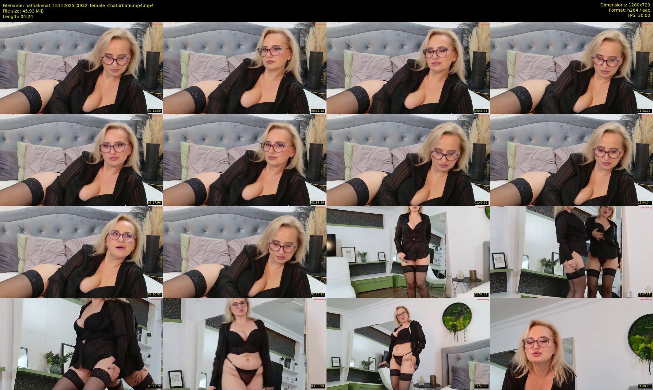 nathalienat — 5 minute Chaturbate female cam show recording, 720p, Nov 15, 2025