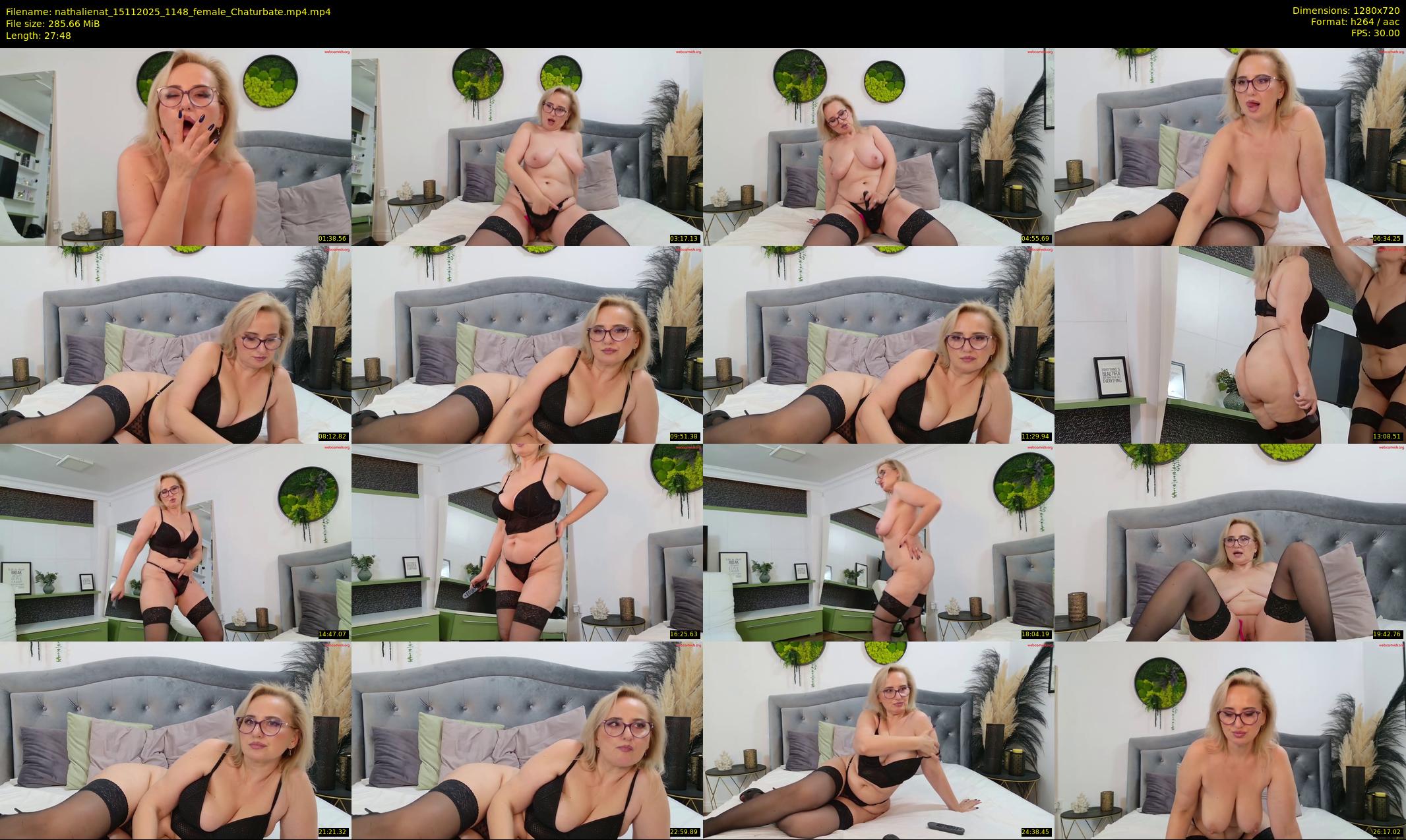nathalienat — 28 minute Chaturbate female cam show recording, 720p, Nov 15, 2025