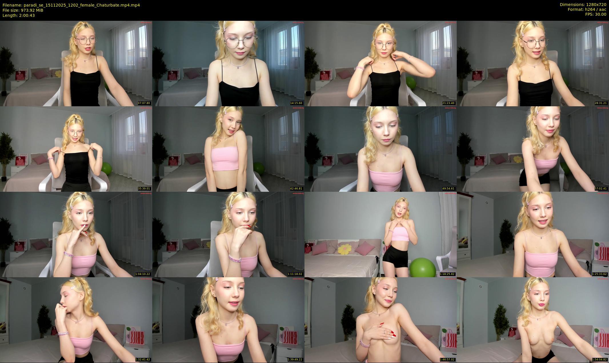 paradi_se — 121 minute Chaturbate female cam show recording, 720p, Nov 15, 2025