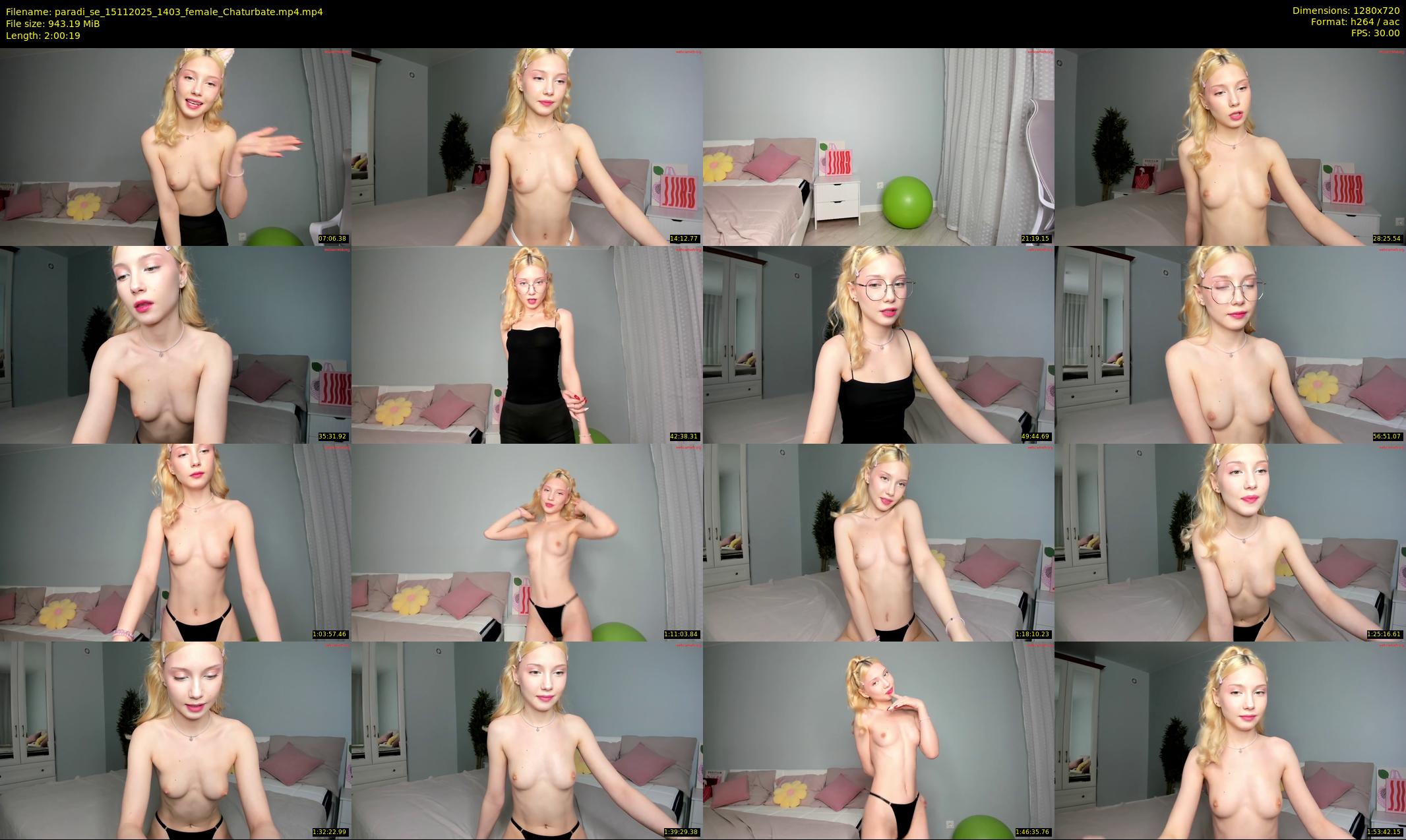 paradi_se — 121 minute Chaturbate female cam show recording, 720p, Nov 15, 2025