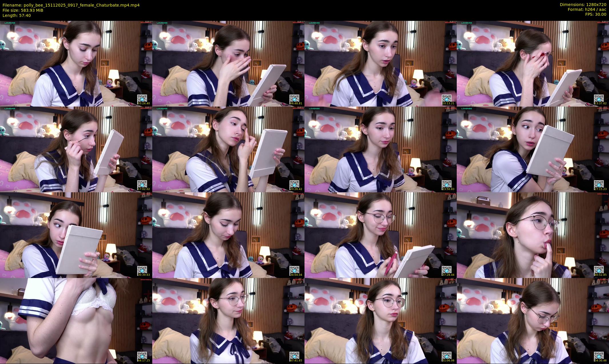 polly_bee — 58 minute Chaturbate female cam show recording, 720p, Nov 15, 2025