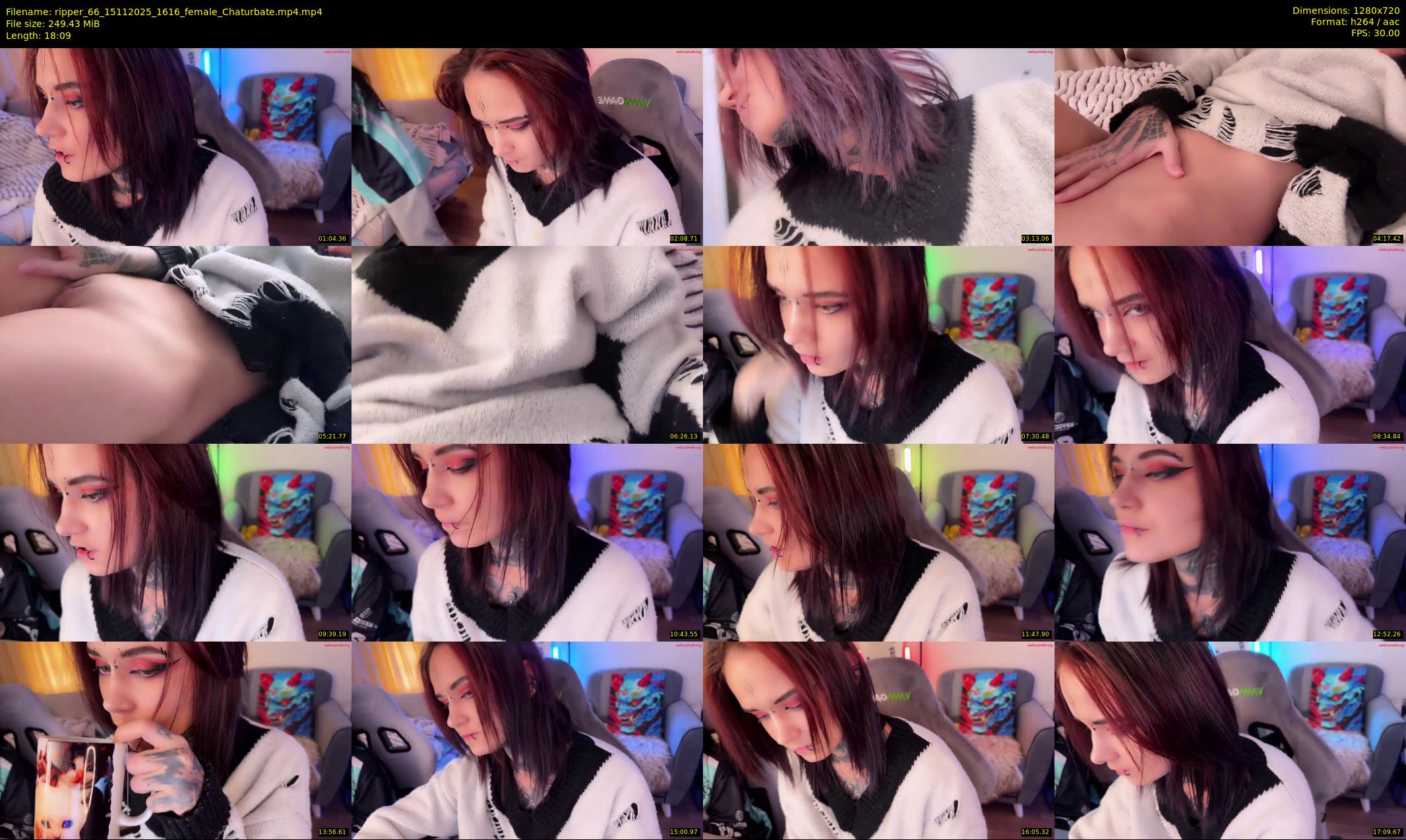 ripper_66 — 19 minute Chaturbate female cam show recording, 720p, Nov 15, 2025