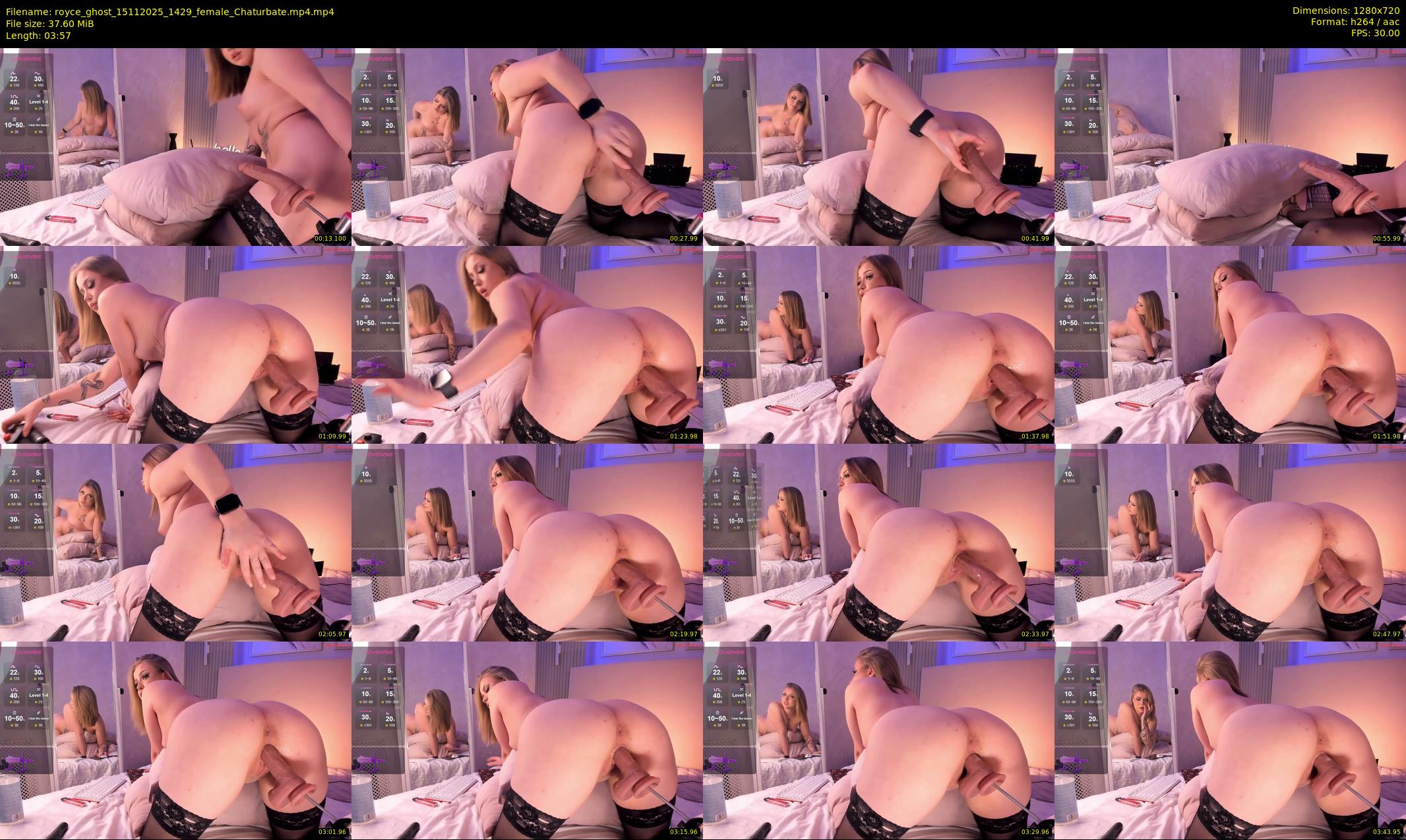 royce_ghost — 4 minute Chaturbate female cam show recording, 720p, Nov 15, 2025