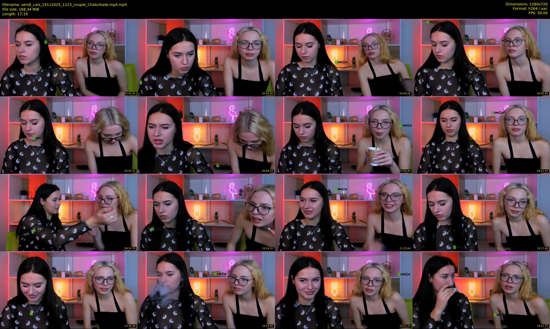 sendi_cais — 18 minute Chaturbate female cam show recording, 720p, Nov 15, 2025