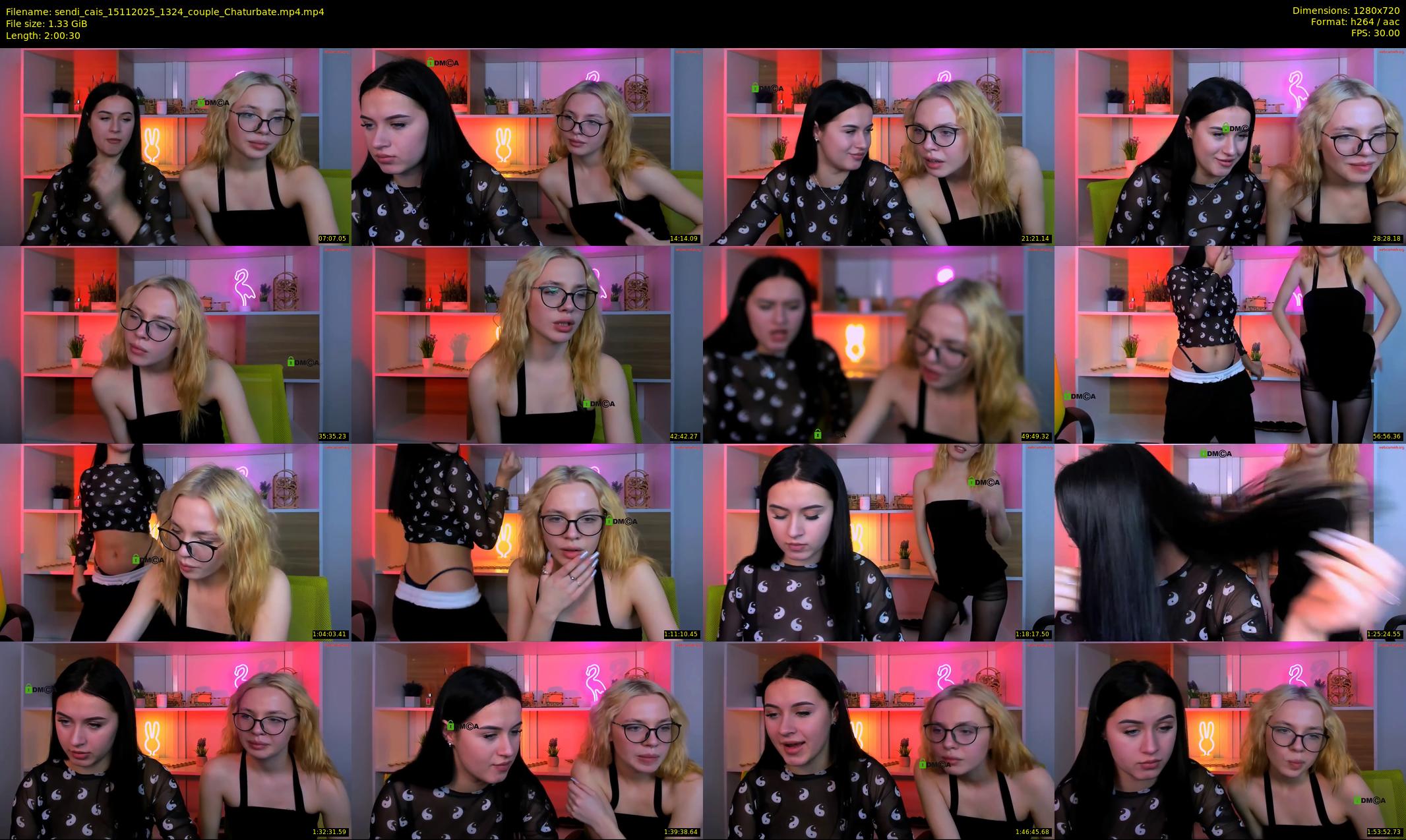 sendi_cais — 121 minute Chaturbate female cam show recording, 720p, Nov 15, 2025