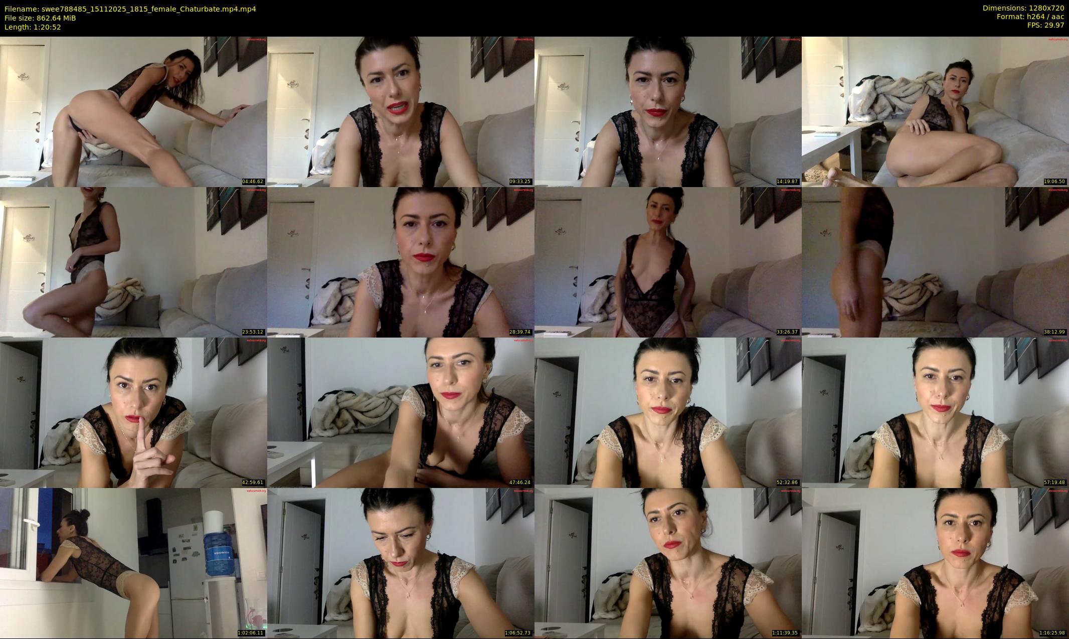 swee788485 — 81 minute Chaturbate female cam show recording, 720p, Nov 15, 2025