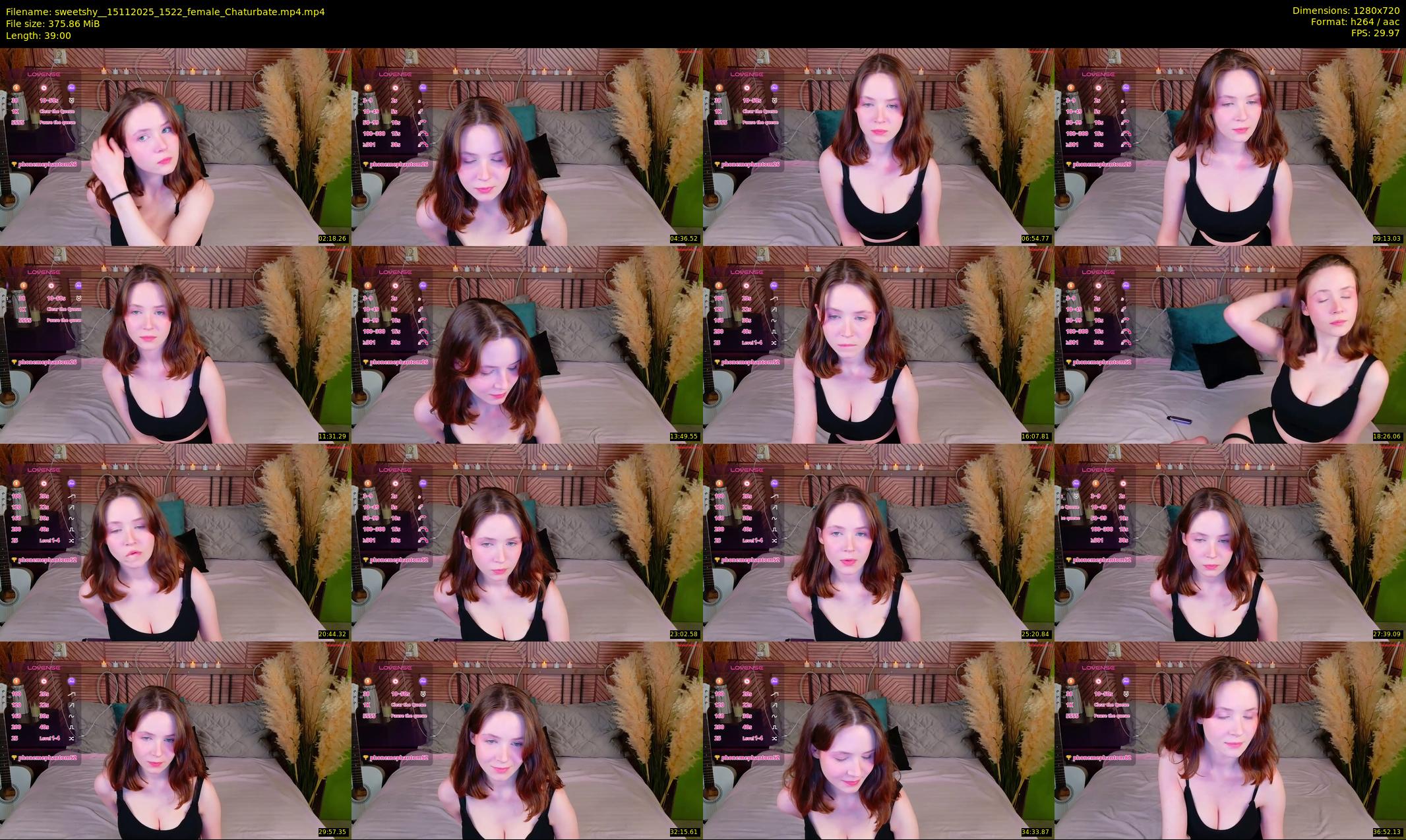 sweetshy_ — 39 minute Chaturbate female cam show recording, 720p, Nov 15, 2025