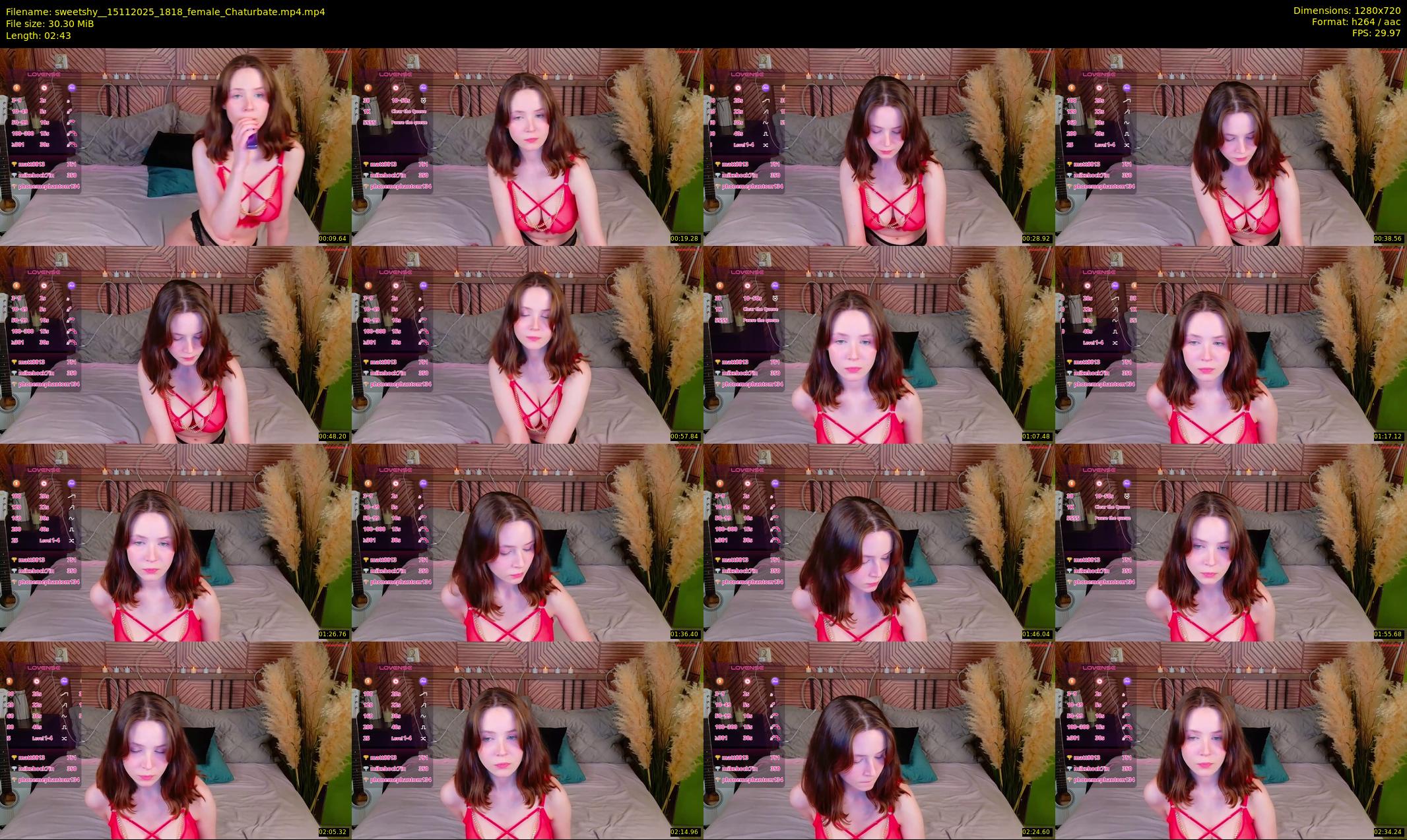 sweetshy_ — 3 minute Chaturbate female cam show recording, 720p, Nov 15, 2025