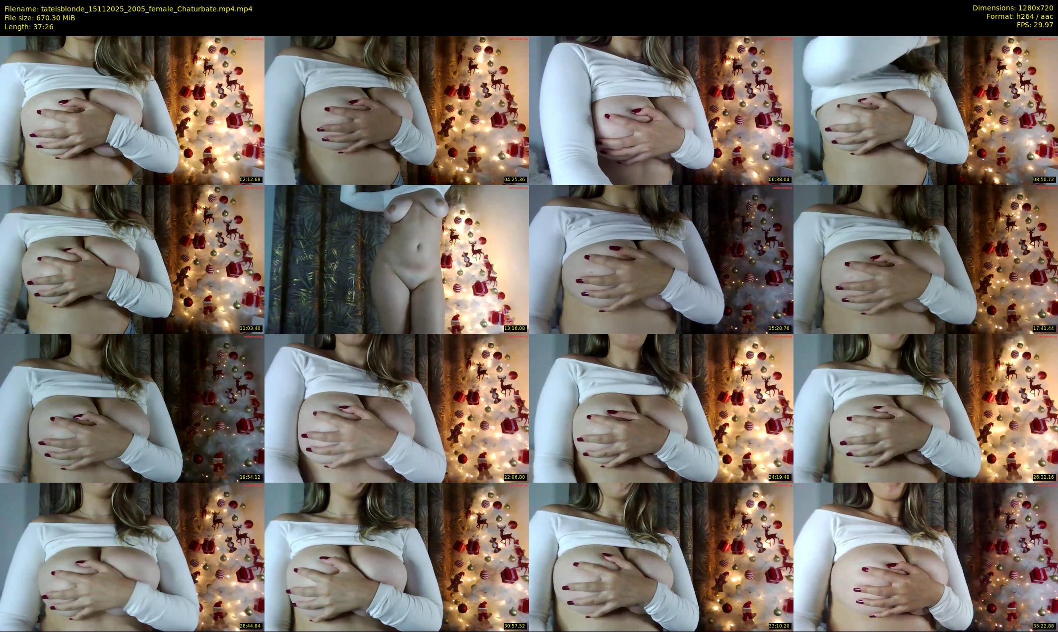 tateisblonde — 38 minute Chaturbate female cam show recording, 720p, Nov 15, 2025