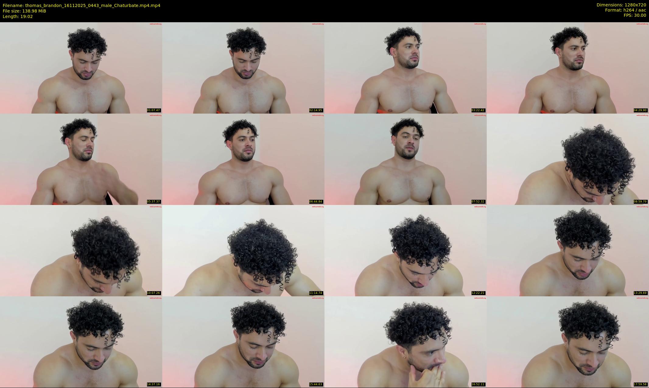 thomas_brandon — 20 minute Chaturbate male cam show recording, 720p, Nov 16, 2025