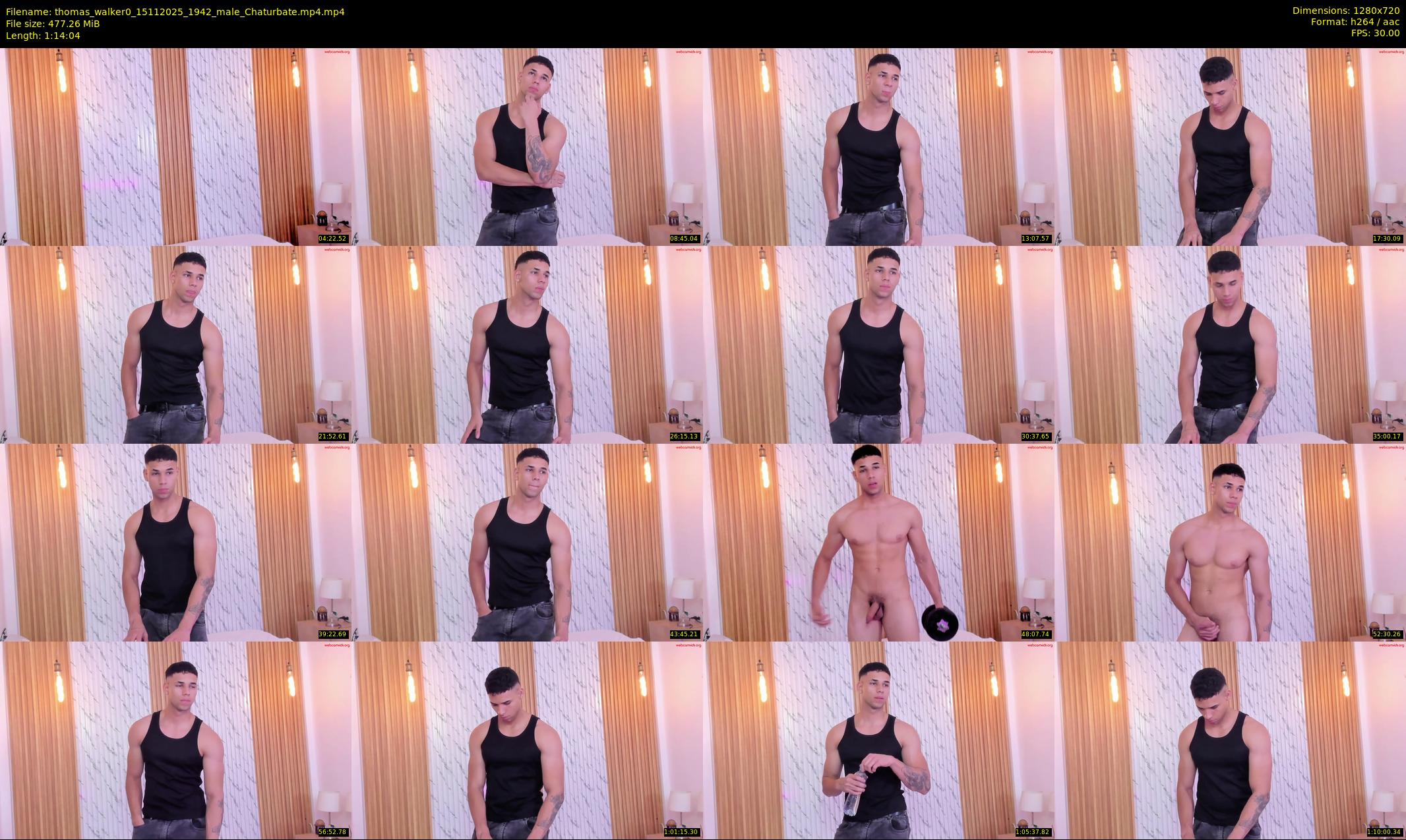 thomas_walker0 — 75 minute Chaturbate male cam show recording, 720p, Nov 15, 2025