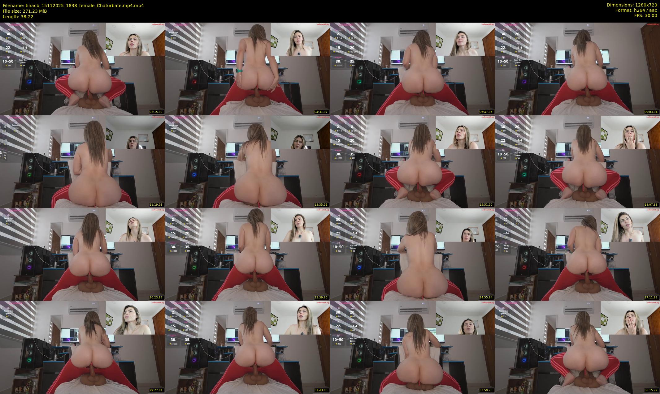 tinacb — 39 minute Chaturbate female cam show recording, 720p, Nov 15, 2025
