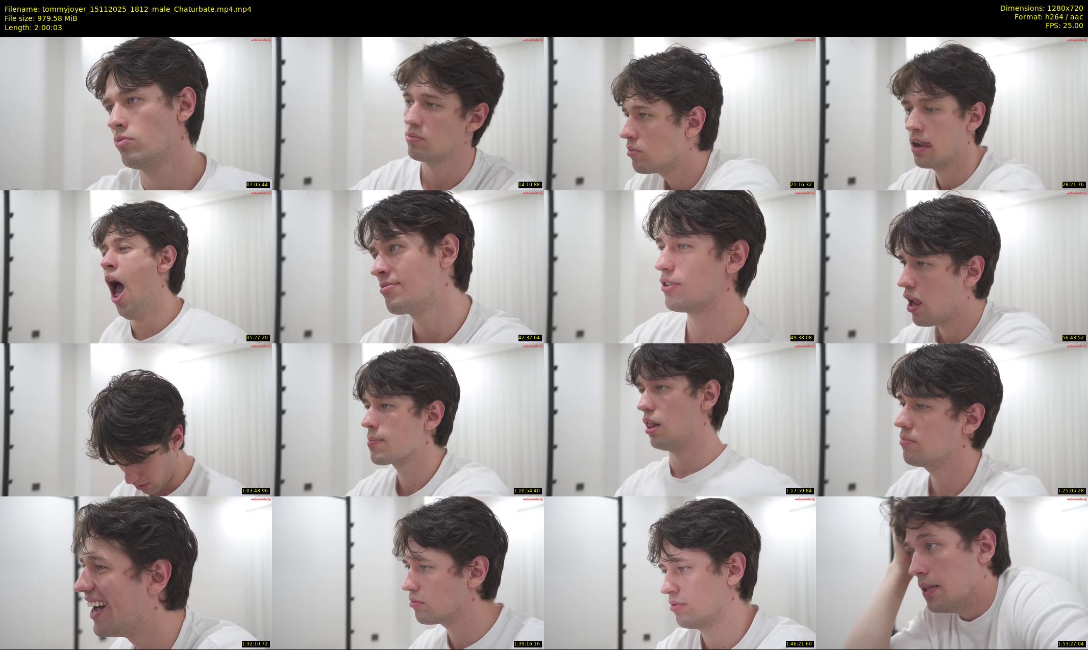 tommyjoyer — 121 minute Chaturbate male cam show recording, 720p, Nov 15, 2025