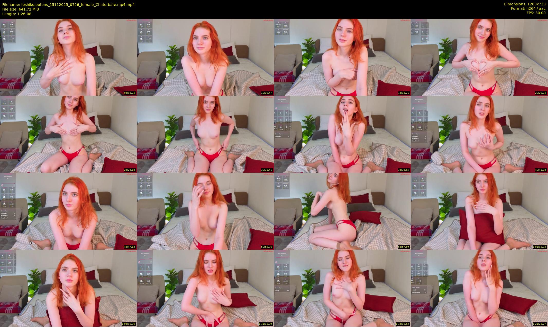 toshikolootens — 87 minute Chaturbate female cam show recording, 720p, Nov 15, 2025