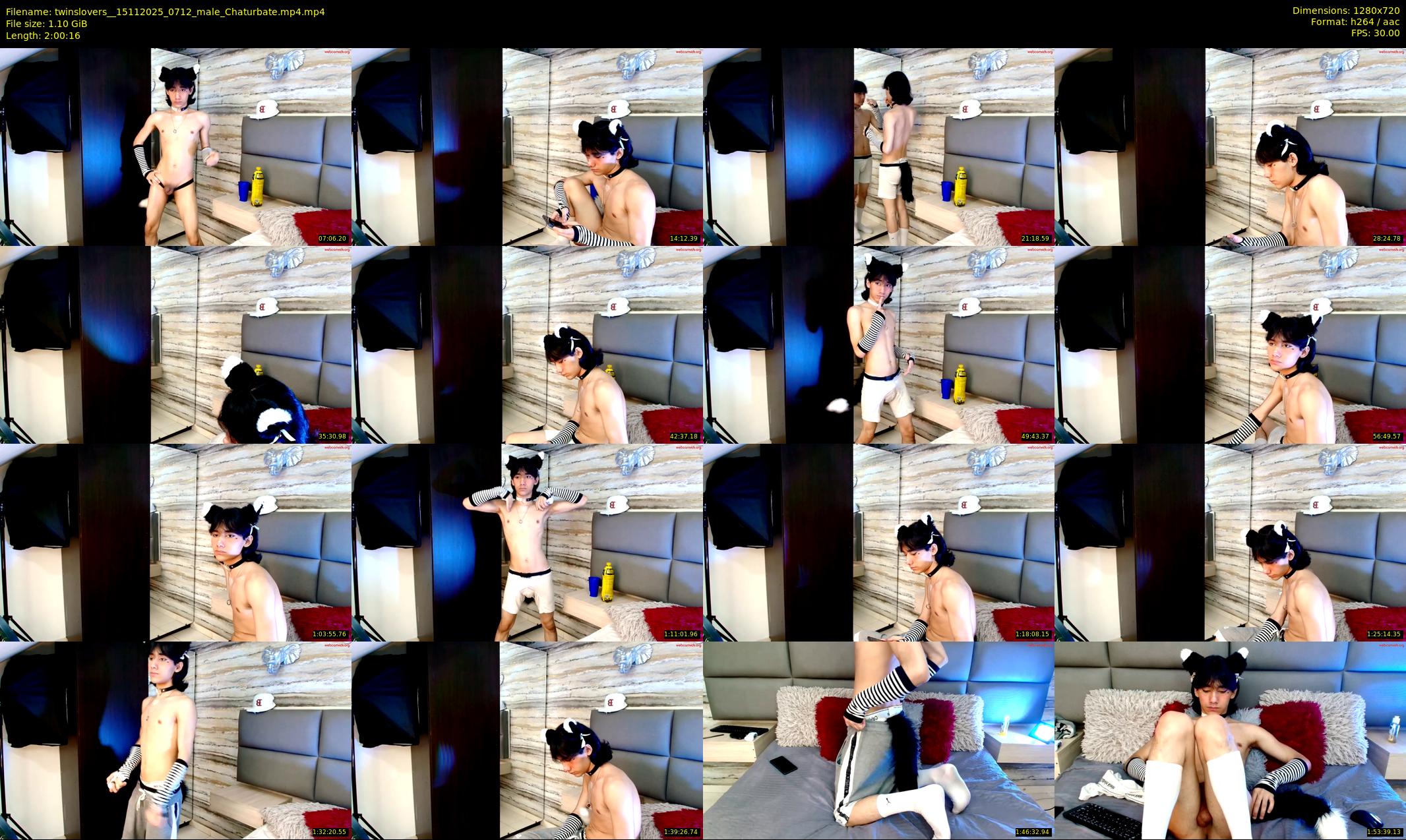 twinslovers_ — 121 minute Chaturbate couple cam show recording, 720p, Nov 15, 2025