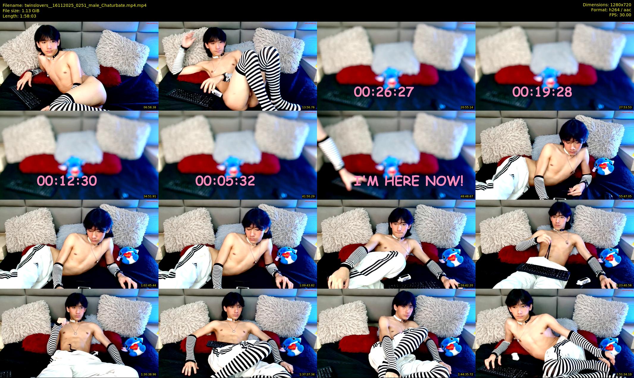 twinslovers_ — 119 minute Chaturbate couple cam show recording, 720p, Nov 16, 2025