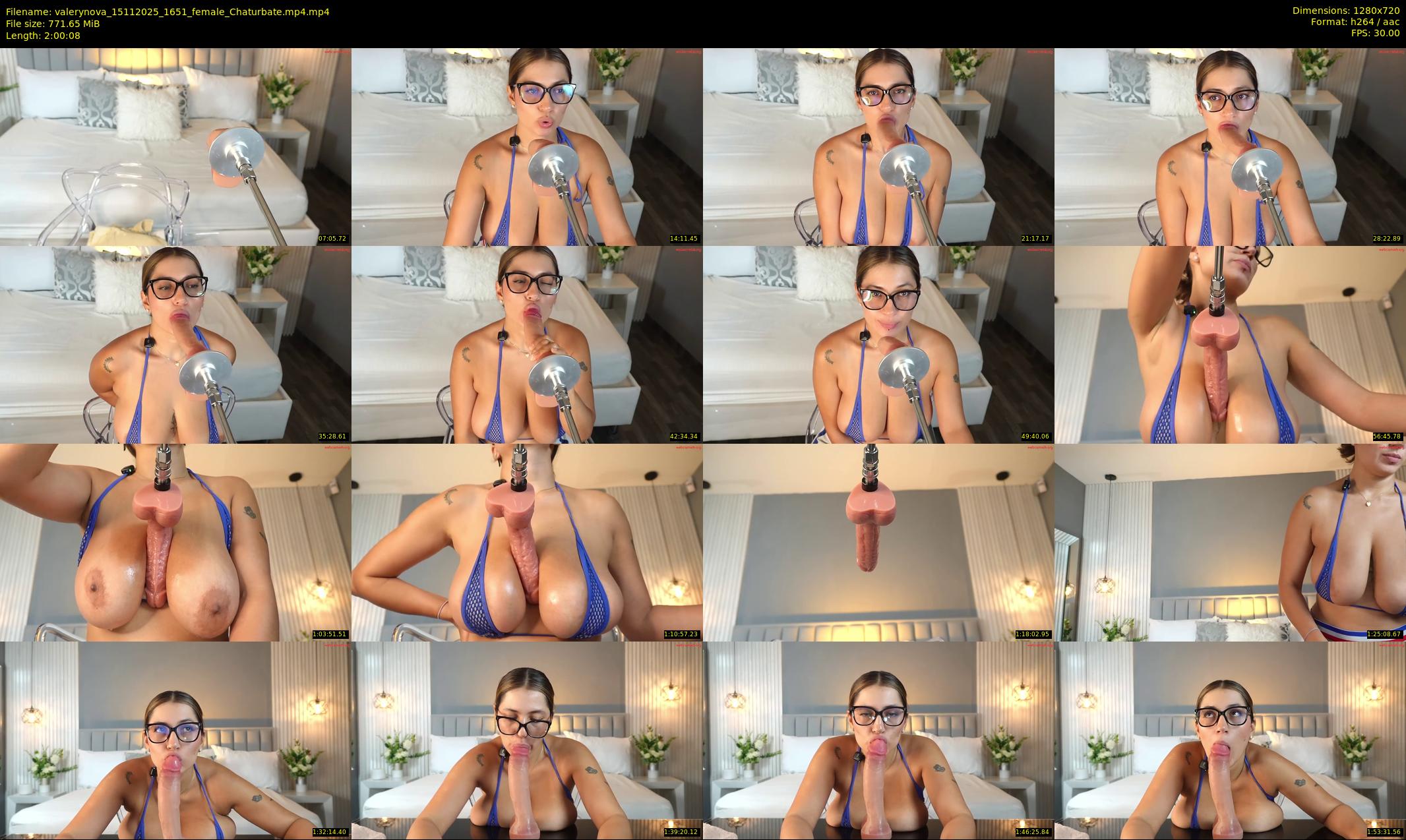valerynova — 121 minute Chaturbate female cam show recording, 720p, Nov 15, 2025