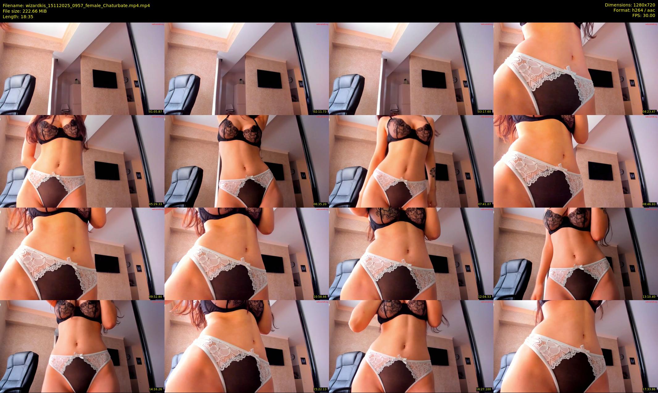 wizardkis — 19 minute Chaturbate female cam show recording, 720p, Nov 15, 2025