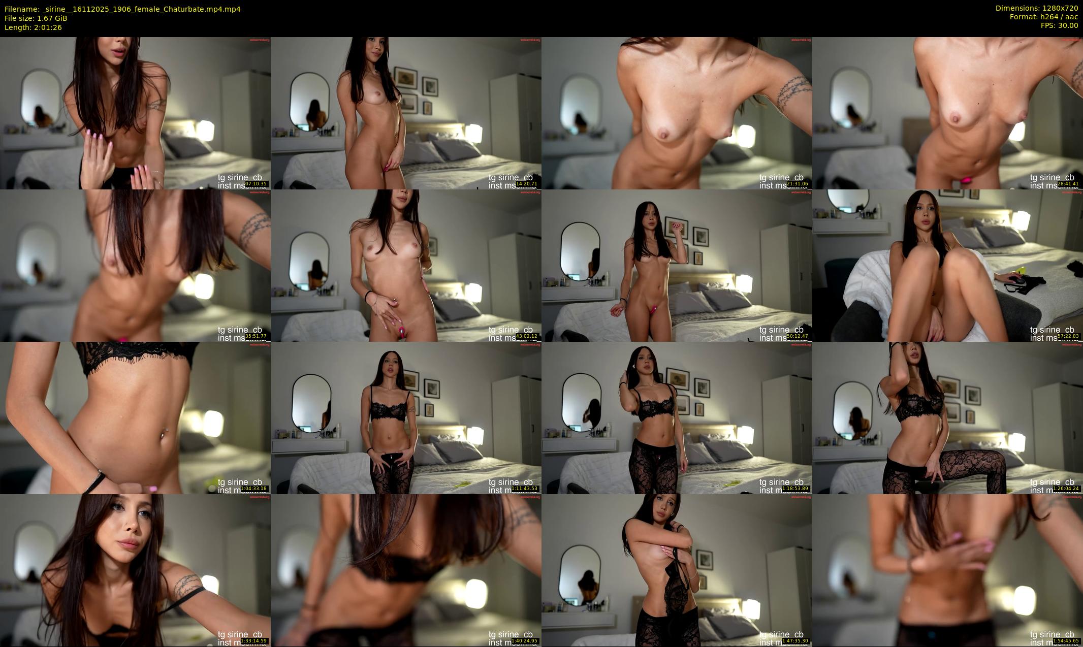 _sirine_ — 122 minute Chaturbate couple cam show recording, 720p, Nov 16, 2025