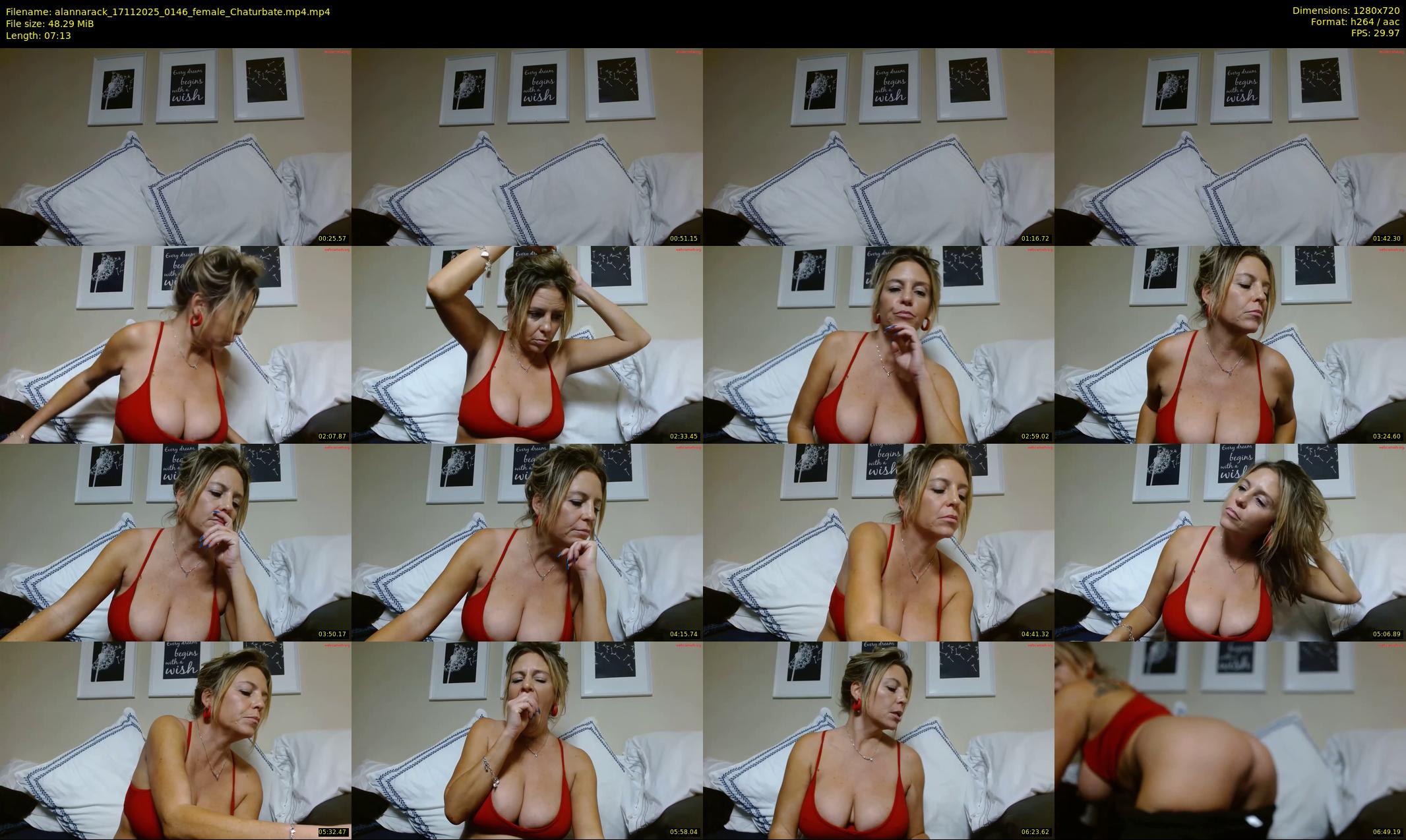 alannarack — 8 minute Chaturbate female cam show recording, 720p, Nov 17, 2025