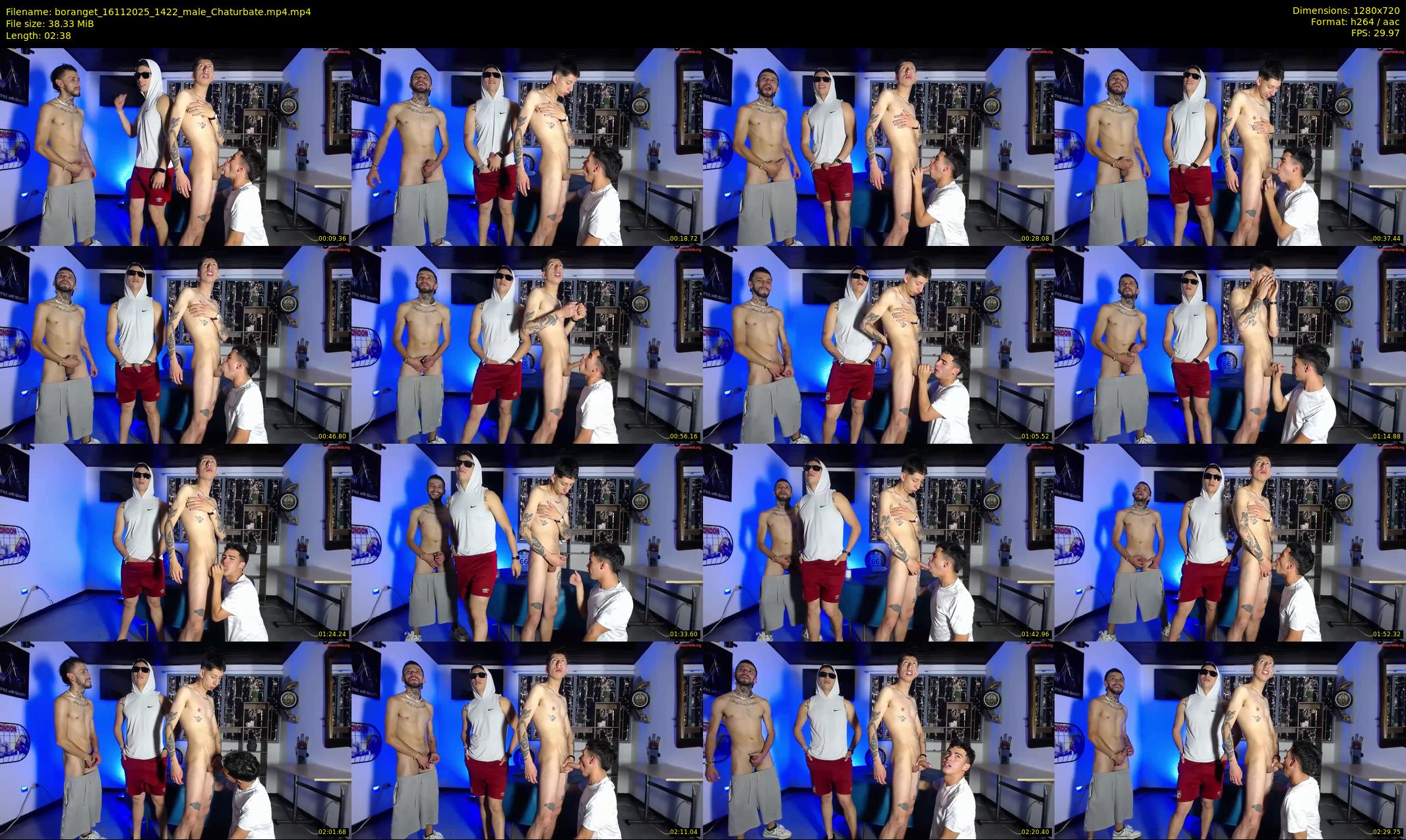 boranget — 3 minute Chaturbate male cam show recording, 720p, Nov 16, 2025