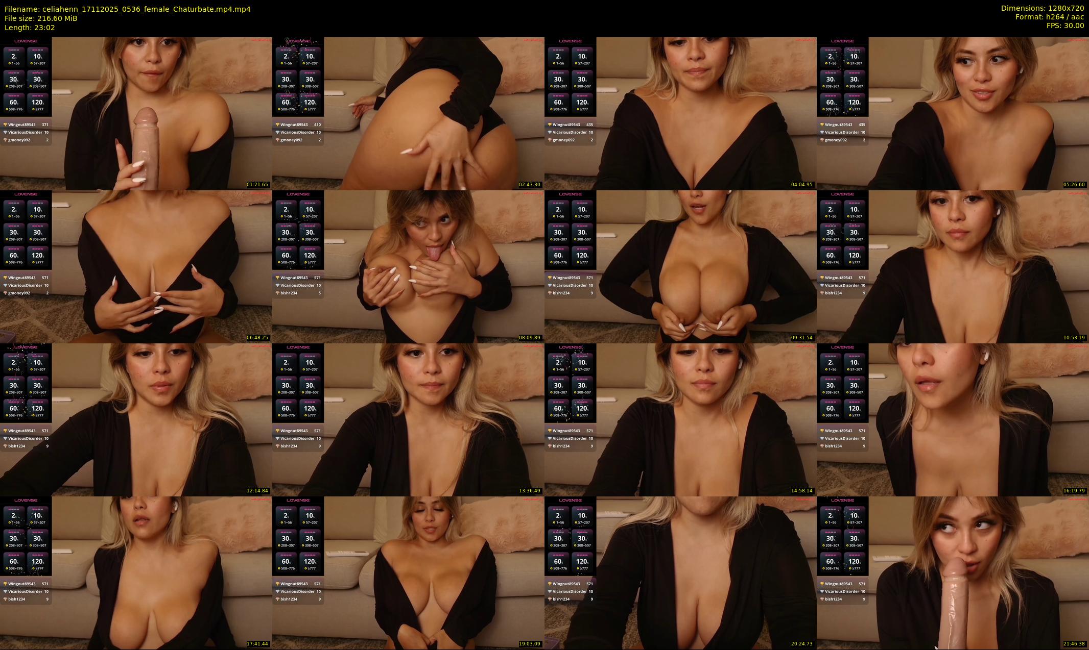celiahenn — 24 minute Chaturbate female cam show recording, 720p, Nov 17, 2025