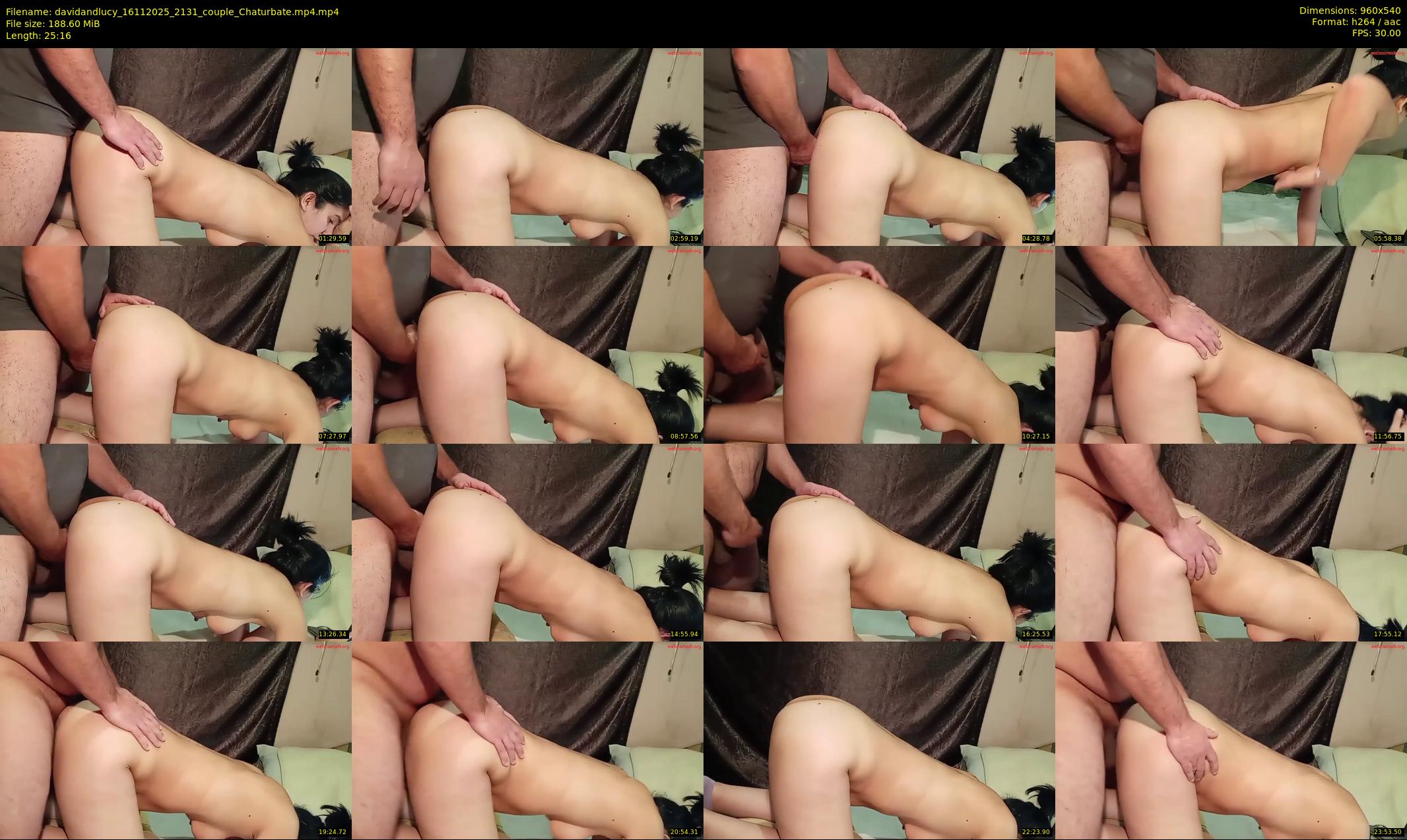 davidandlucy — 26 minute Chaturbate couple cam show recording, 480p, Nov 16, 2025