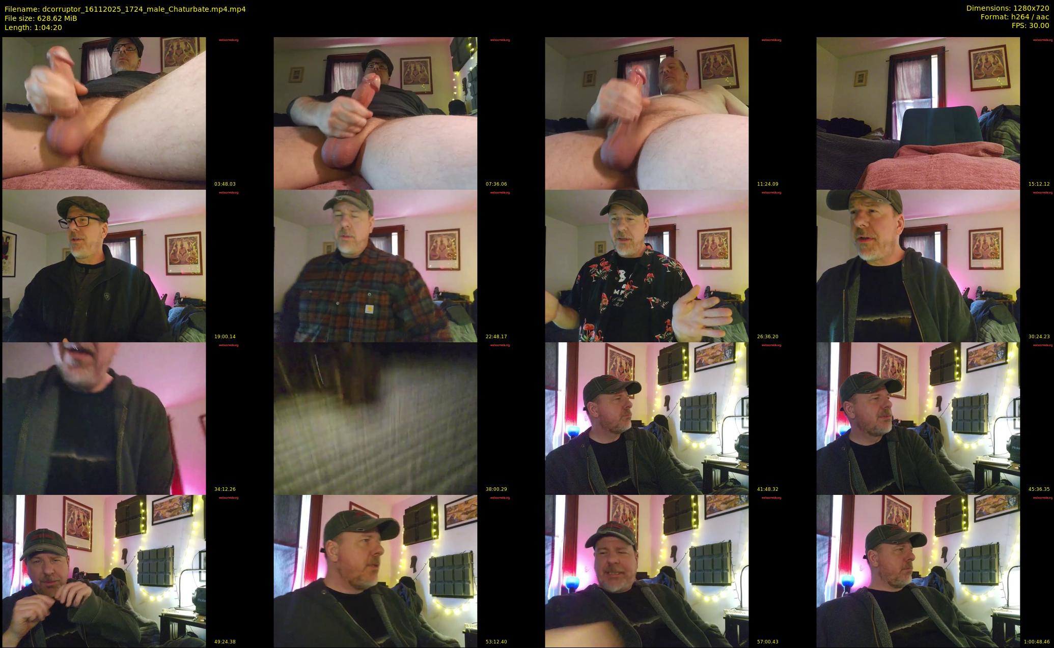 dcorruptor — 65 minute Chaturbate male cam show recording, 720p, Nov 16, 2025