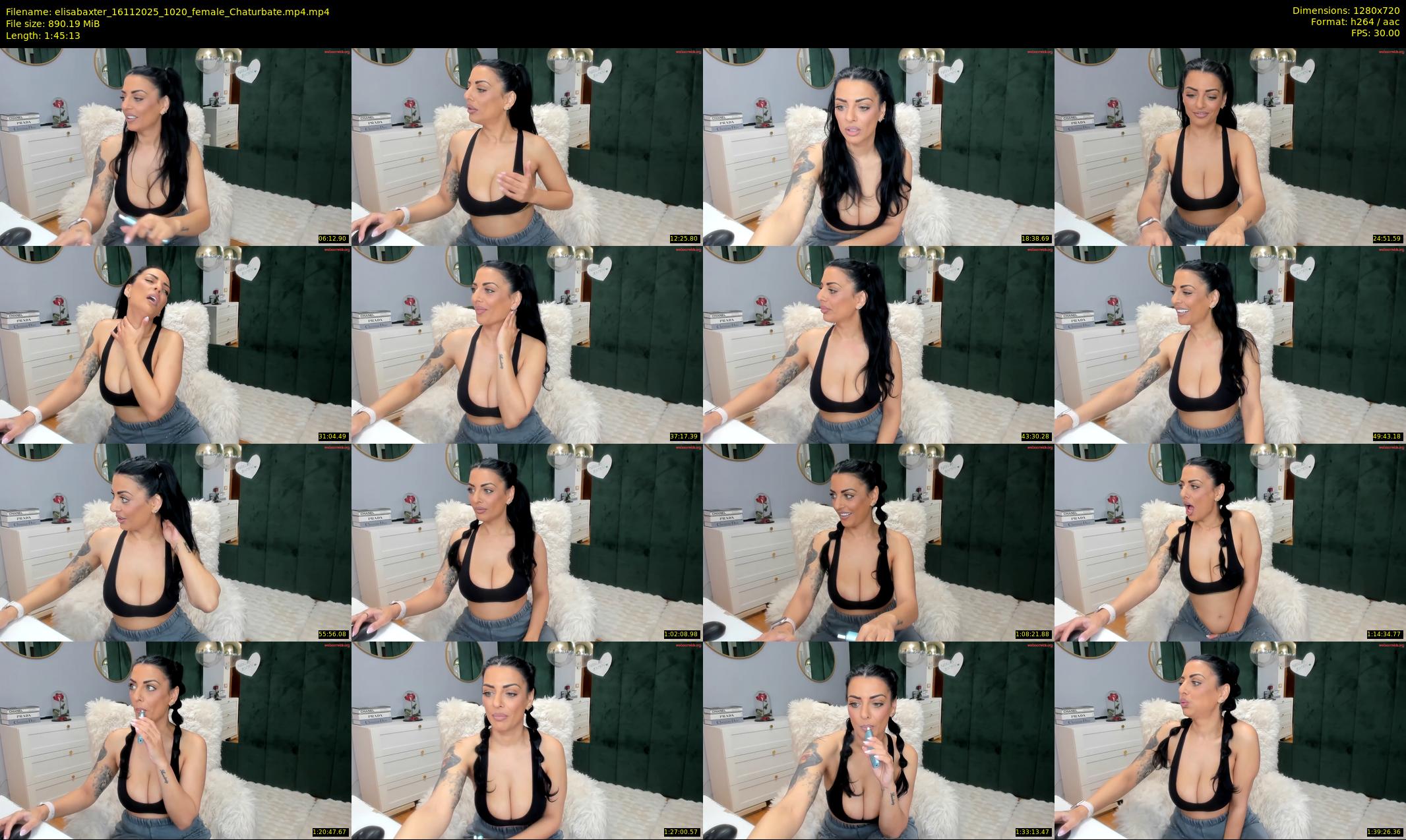 elisabaxter — 106 minute Chaturbate female cam show recording, 720p, Nov 16, 2025