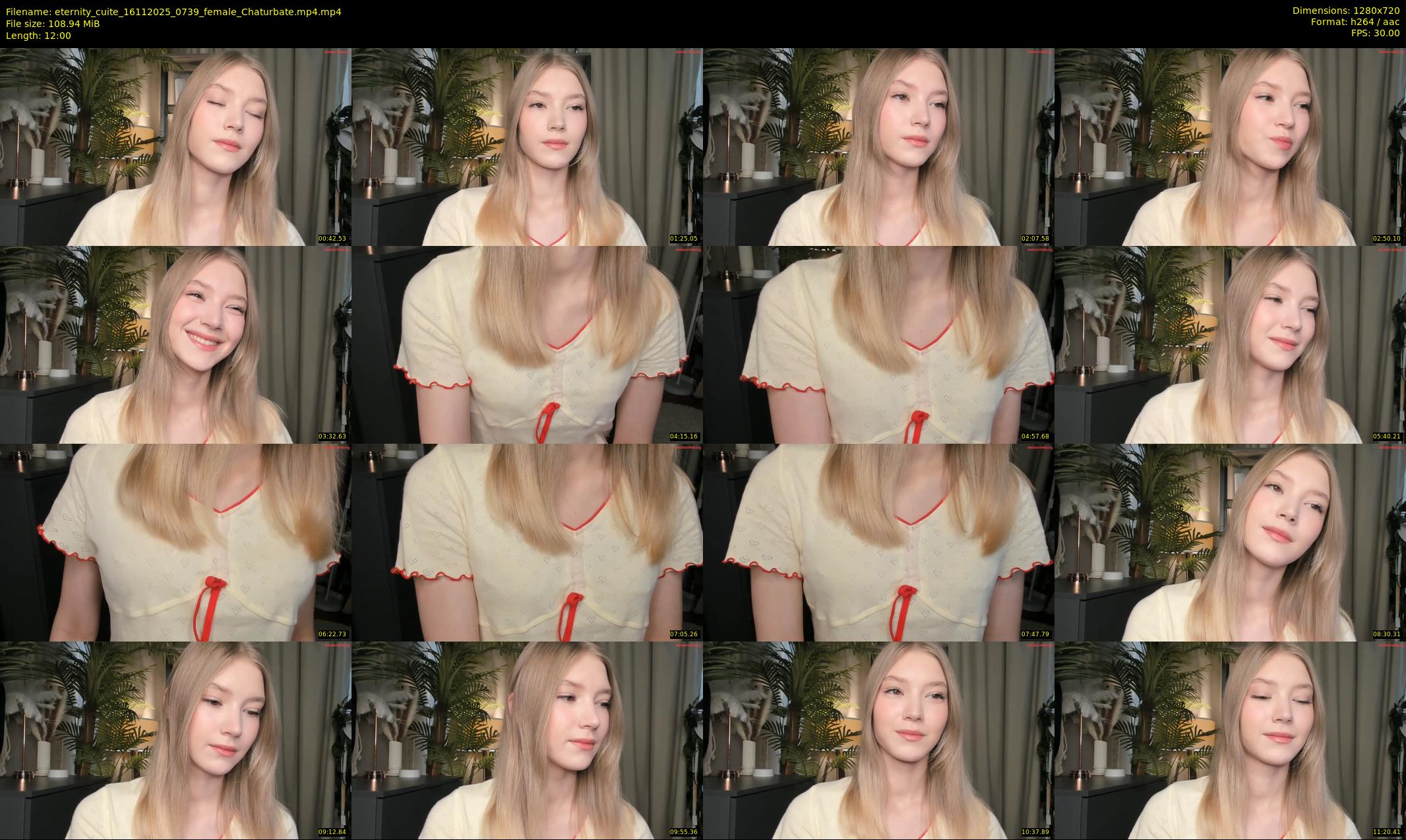 eternity_cuite — 12 minute Chaturbate female cam show recording, 720p, Nov 16, 2025
