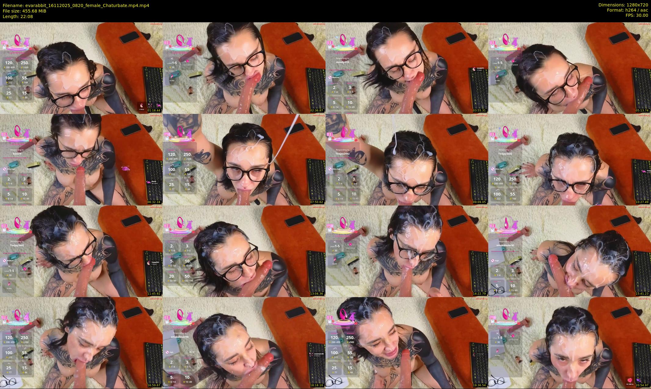 evarabbit — 23 minute Chaturbate female cam show recording, 720p, Nov 16, 2025