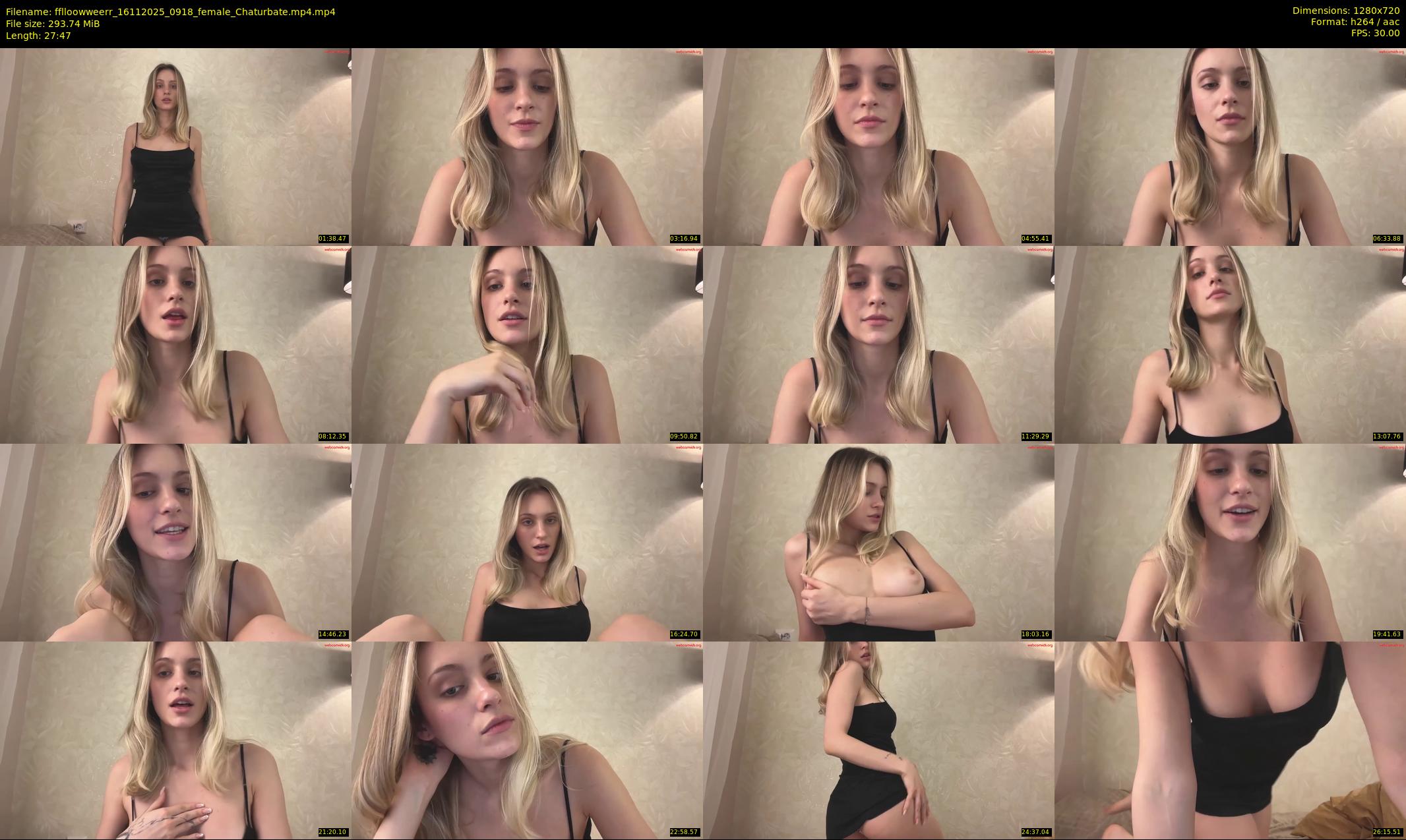 fflloowweerr — 28 minute Chaturbate couple cam show recording, 720p, Nov 16, 2025