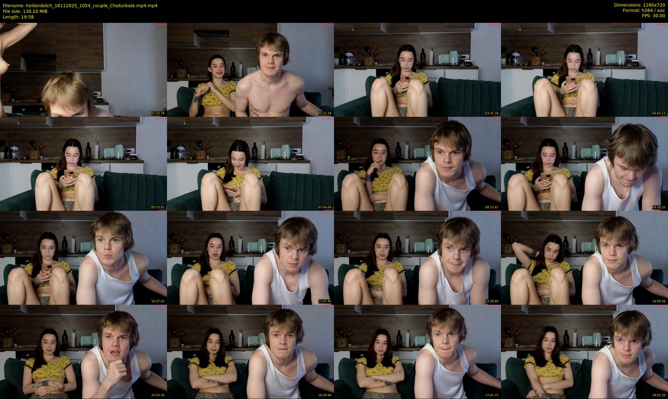 holdonbitch — 20 minute Chaturbate male cam show recording, 720p, Nov 16, 2025