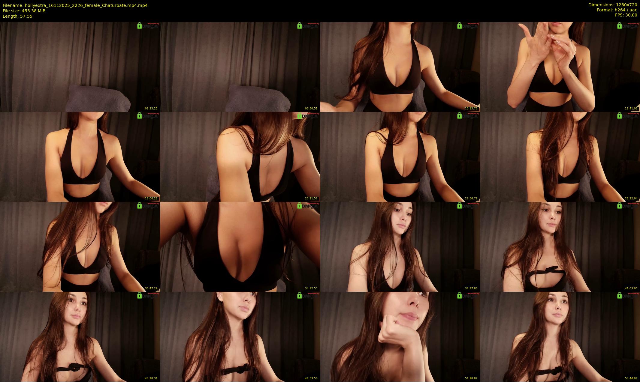 hollyextra — 58 minute Chaturbate female cam show recording, 720p, Nov 16, 2025