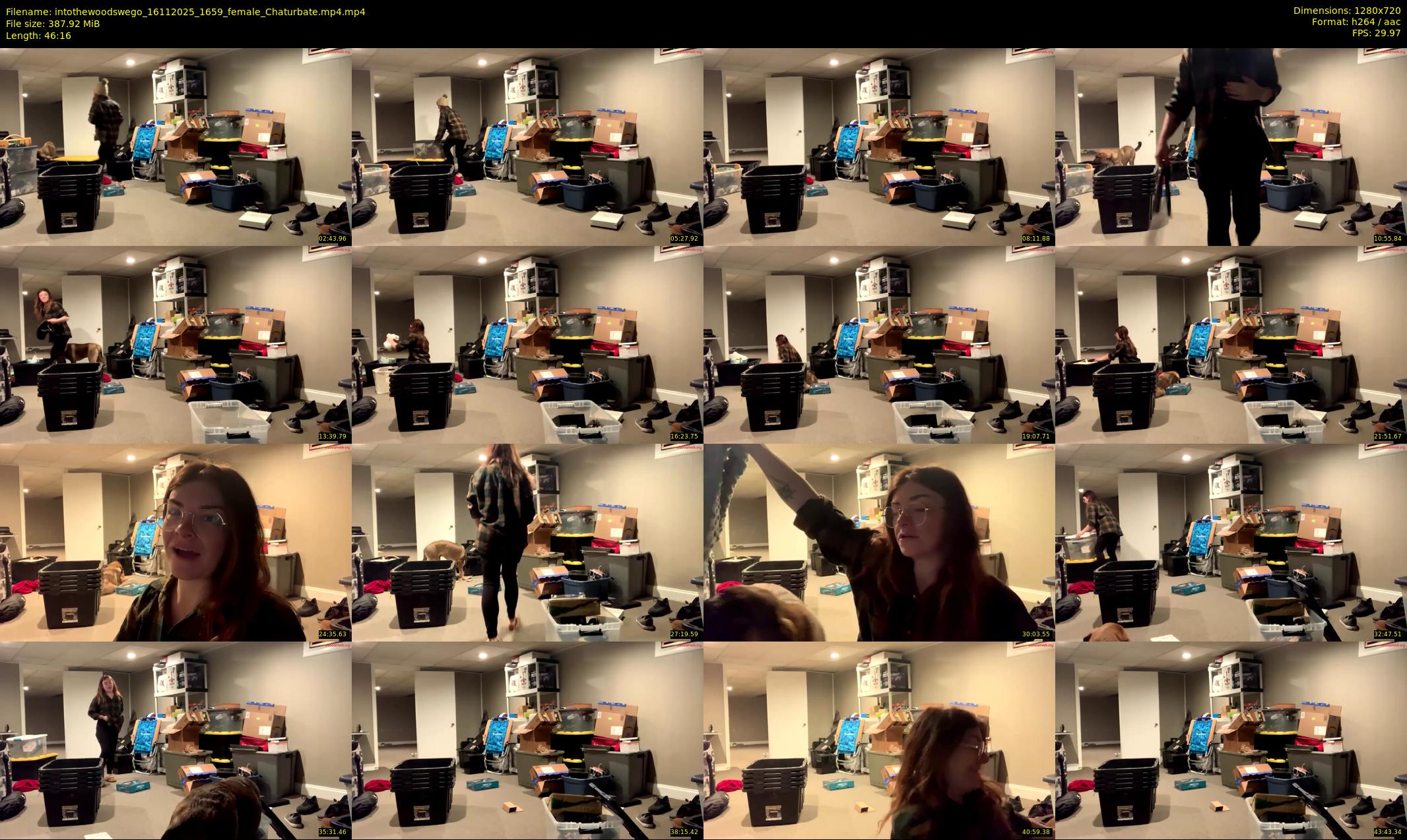 intothewoodswego — 47 minute Chaturbate female cam show recording, 720p, Nov 16, 2025