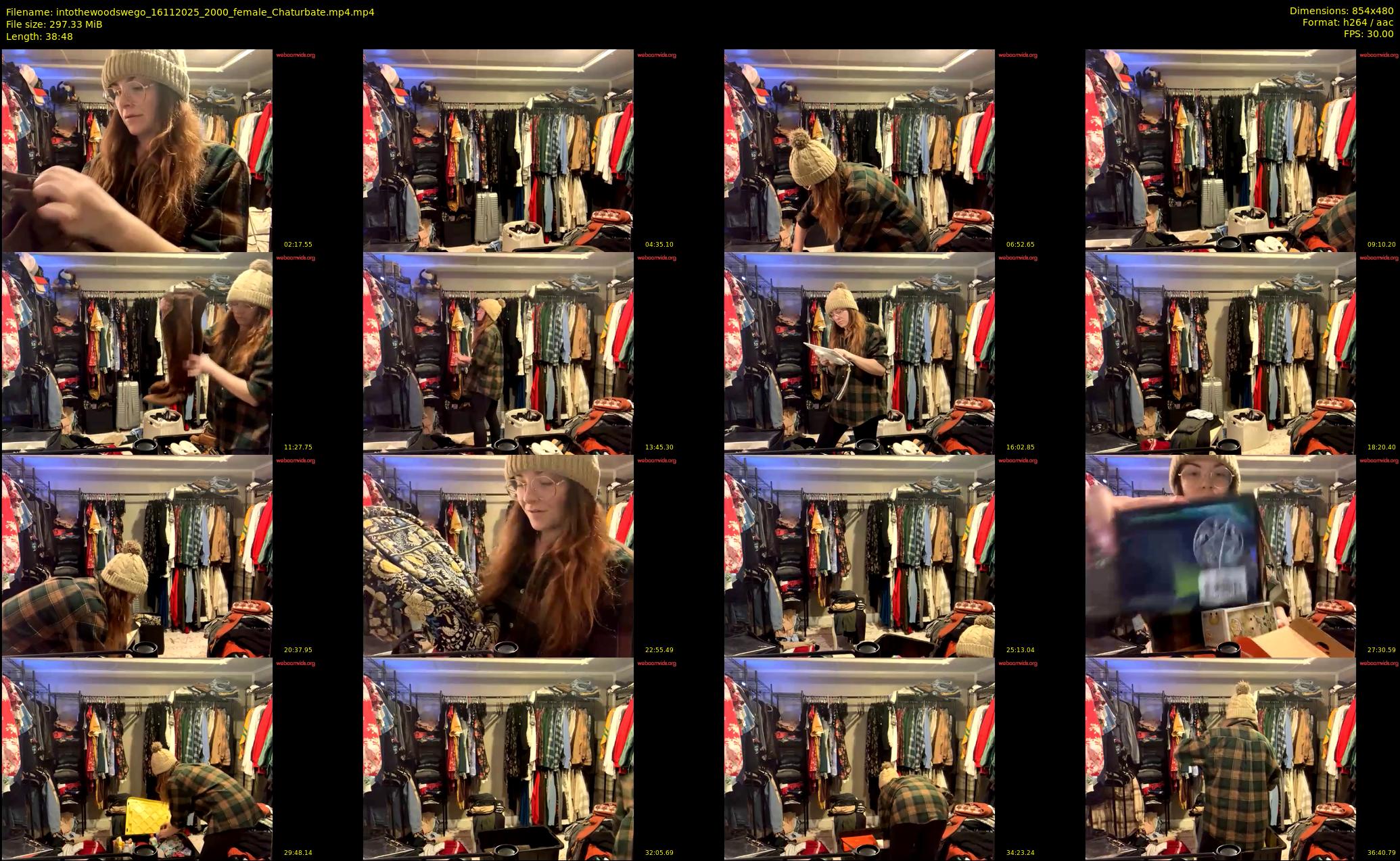 intothewoodswego — 39 minute Chaturbate female cam show recording, 480p, Nov 16, 2025
