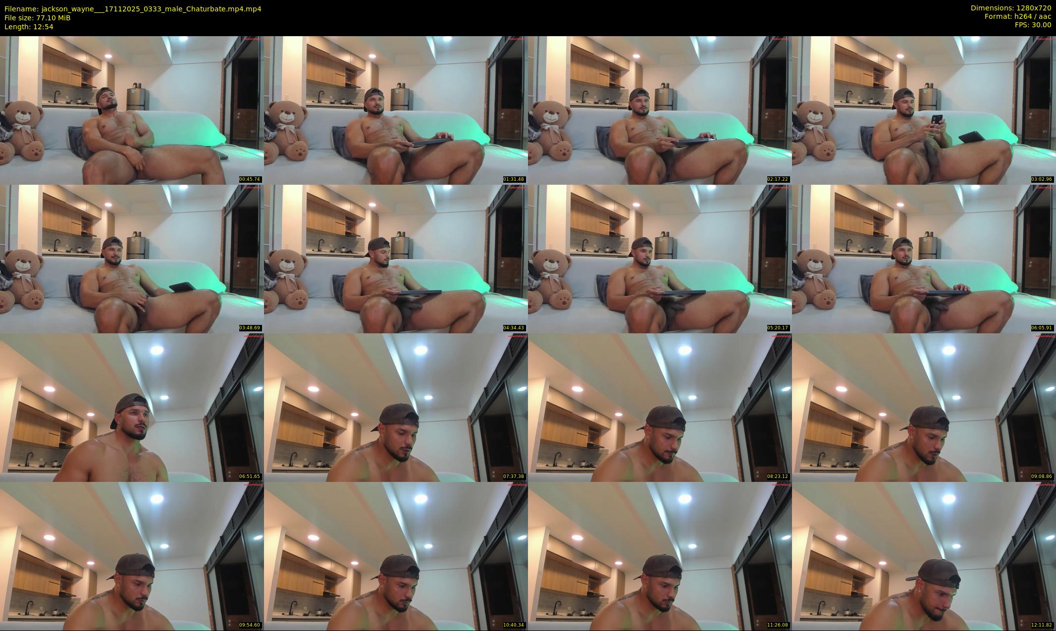 jackson_wayne__ — 13 minute Chaturbate male cam show recording, 720p, Nov 17, 2025