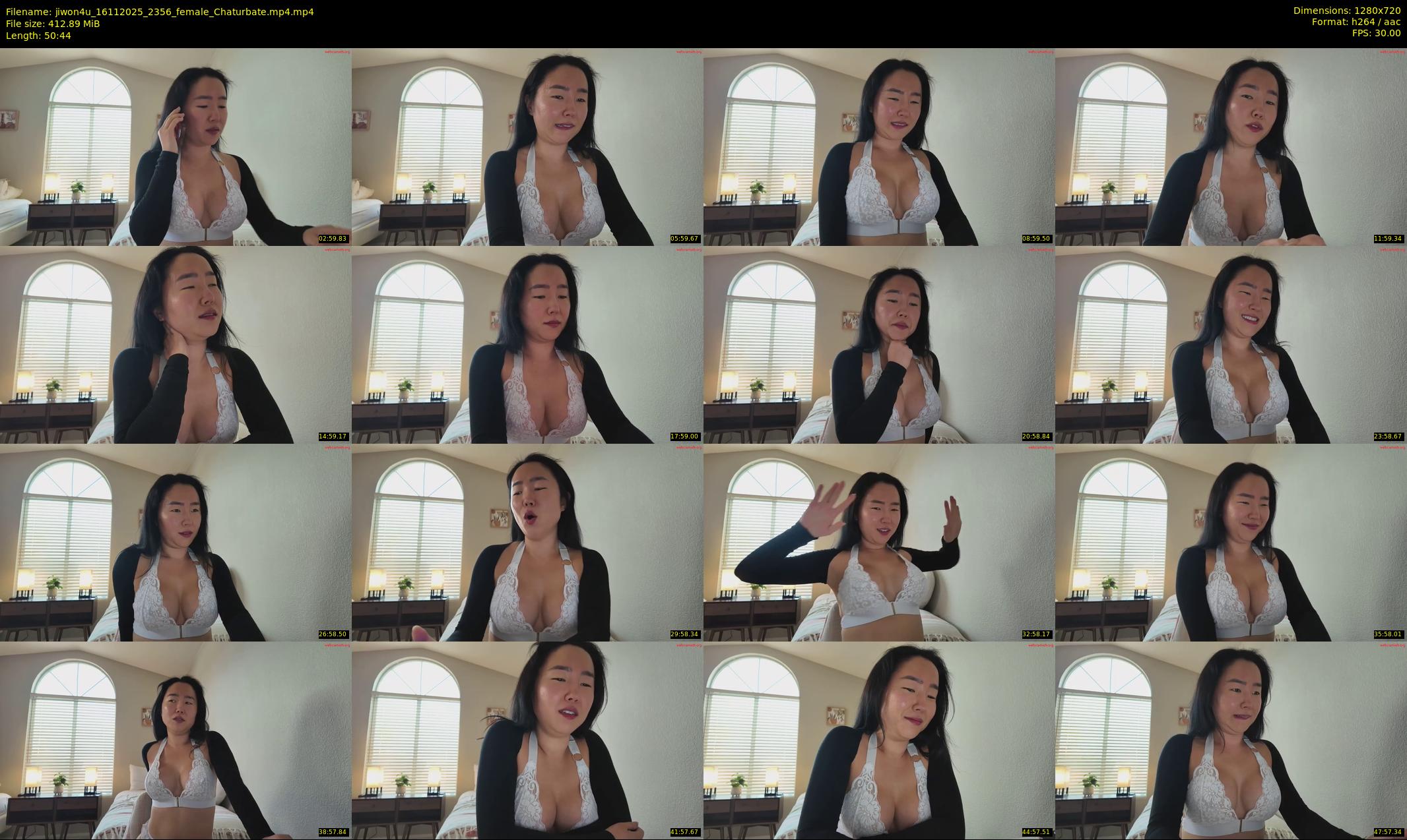 jiwon4u — 51 minute Chaturbate female cam show recording, 720p, Nov 16, 2025
