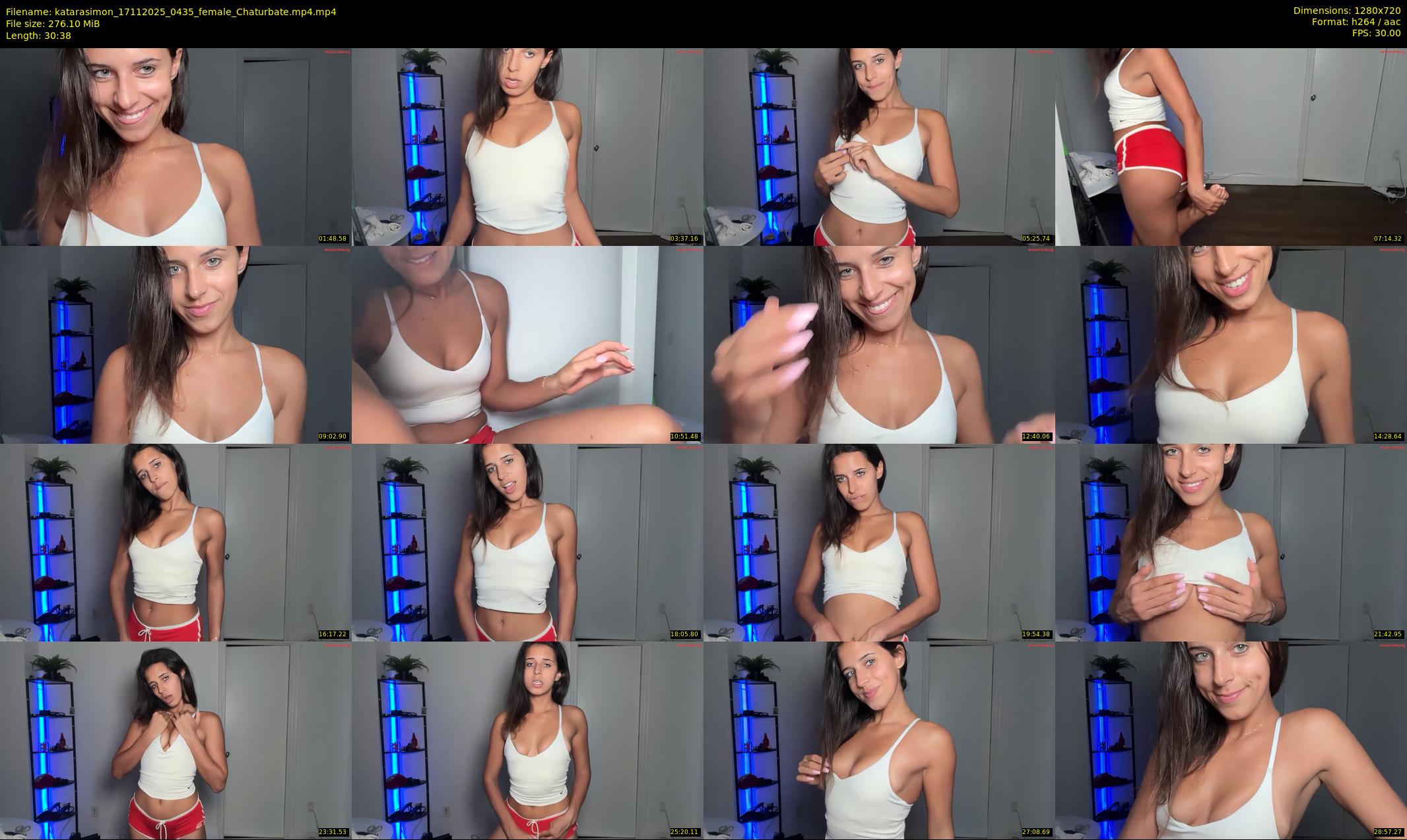 katarasimon — 31 minute Chaturbate female cam show recording, 720p, Nov 17, 2025
