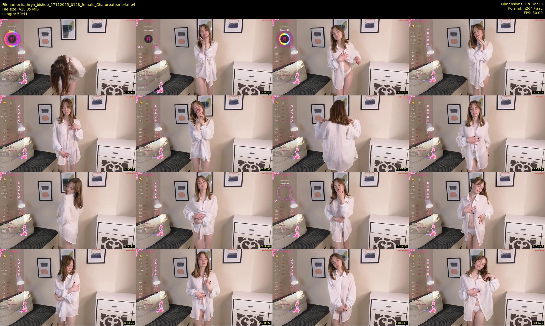 kathryn_bishop — 51 minute Chaturbate female cam show recording, 720p, Nov 17, 2025