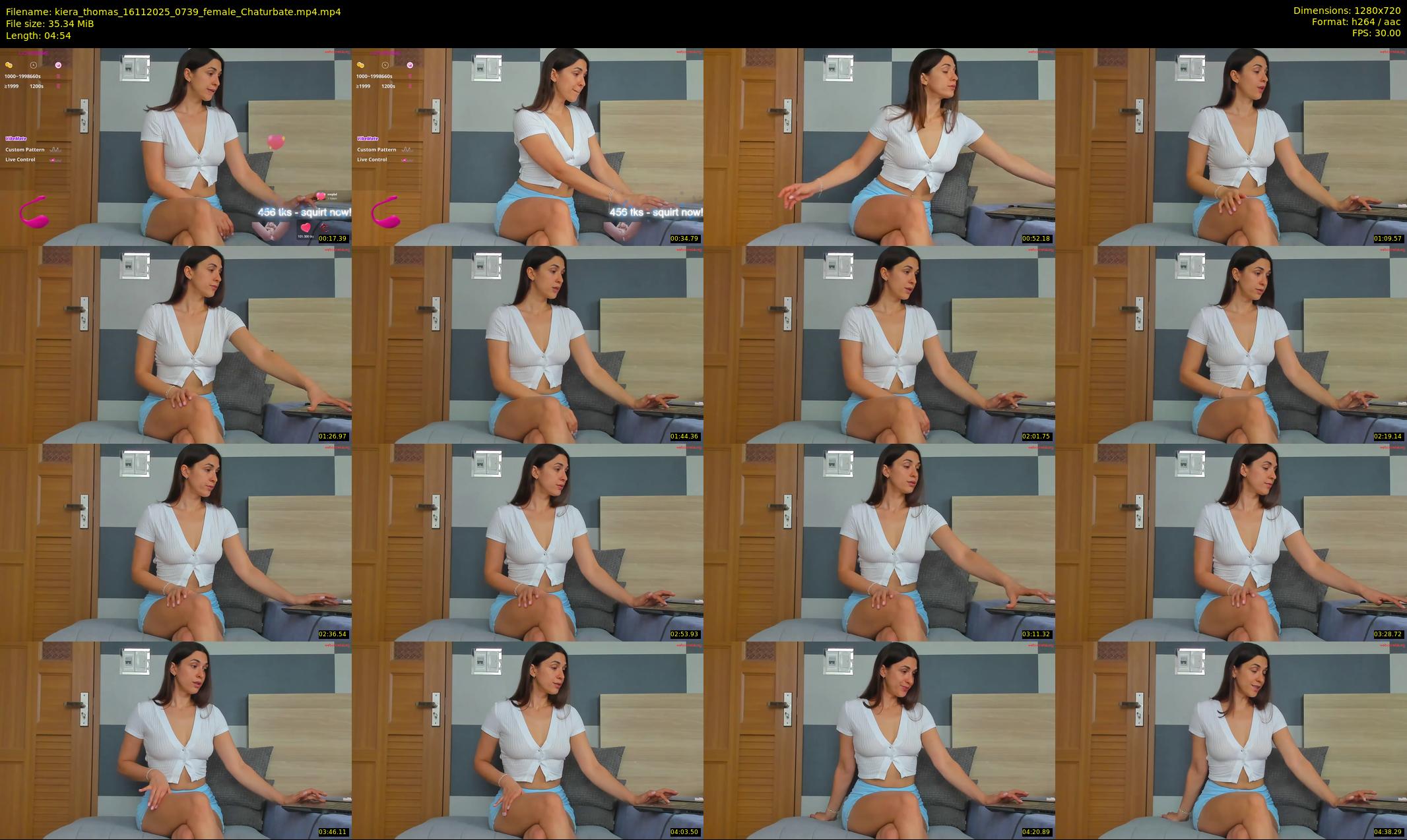 kiera_thomas — 5 minute Chaturbate couple cam show recording, 720p, Nov 16, 2025