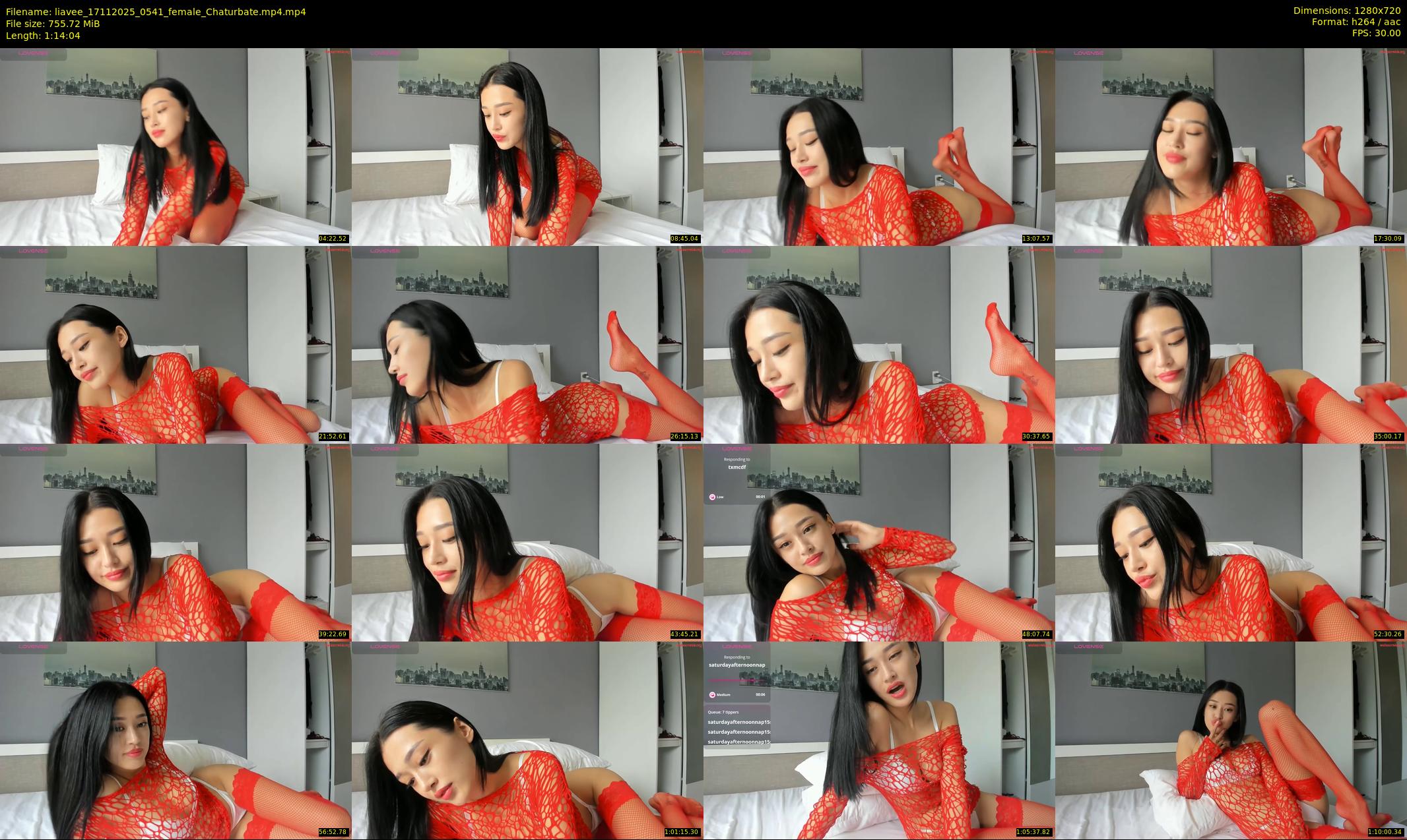 liavee — 75 minute Chaturbate female cam show recording, 720p, Nov 17, 2025