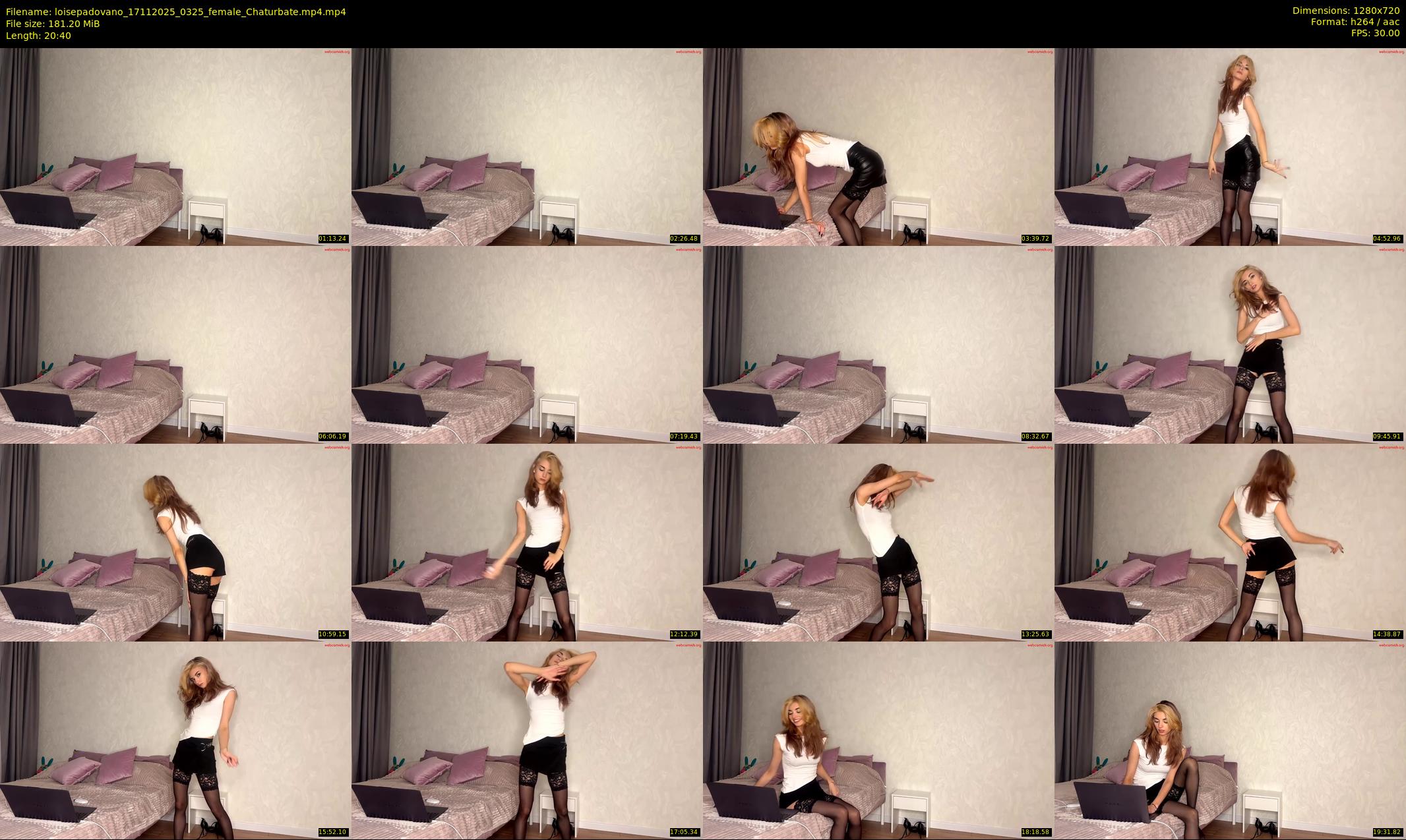 loisepadovano — 21 minute Chaturbate female cam show recording, 720p, Nov 17, 2025