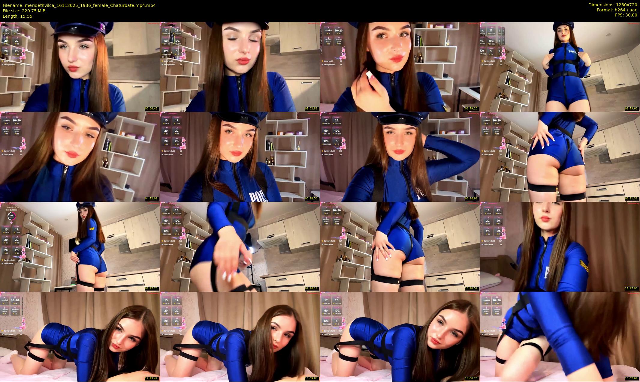 meridethvilca — 16 minute Chaturbate female cam show recording, 720p, Nov 16, 2025