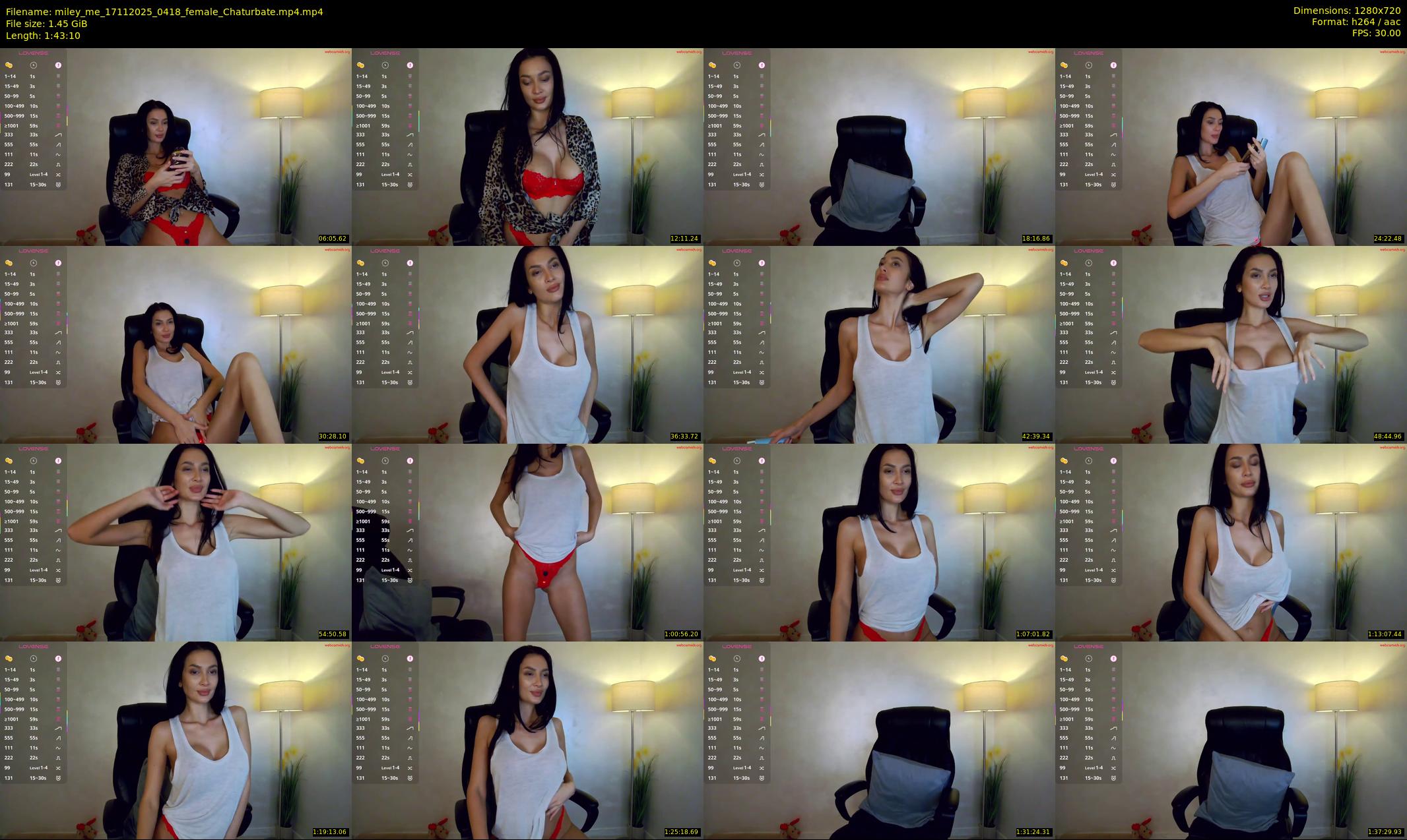 miley_me — 104 minute Chaturbate female cam show recording, 720p, Nov 17, 2025
